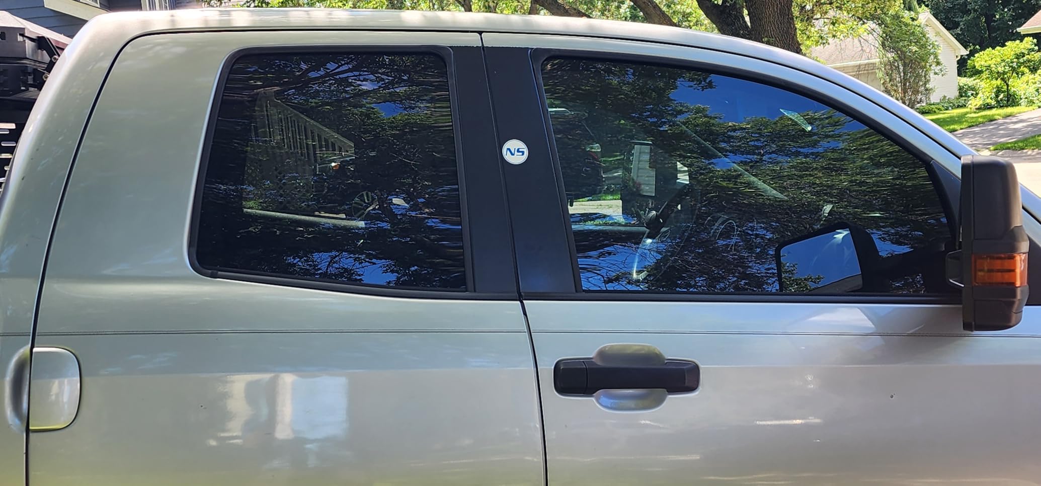 Vepagoo 35% VLT Ceramic Car Window Tint Film (20IN x 20FT) - Heat & Glare Reduction, Blocks UV & IR Rays, Scratch Resistant, Privacy Car Window Tint Fit for Sedan SUV customer photo 2
