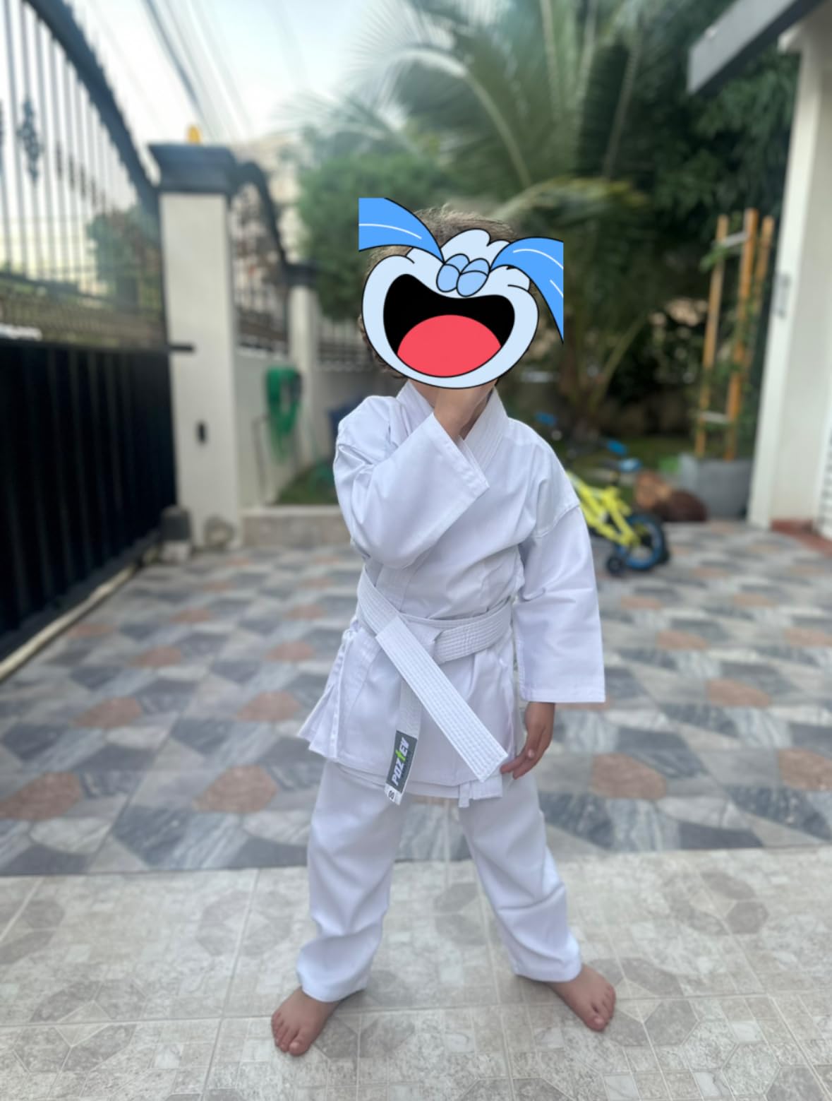 Karate Uniform for Kids & Adults Lightweight Student Gi Pants and Jackets for Martial Arts Uniform With Free Belt customer photo 1