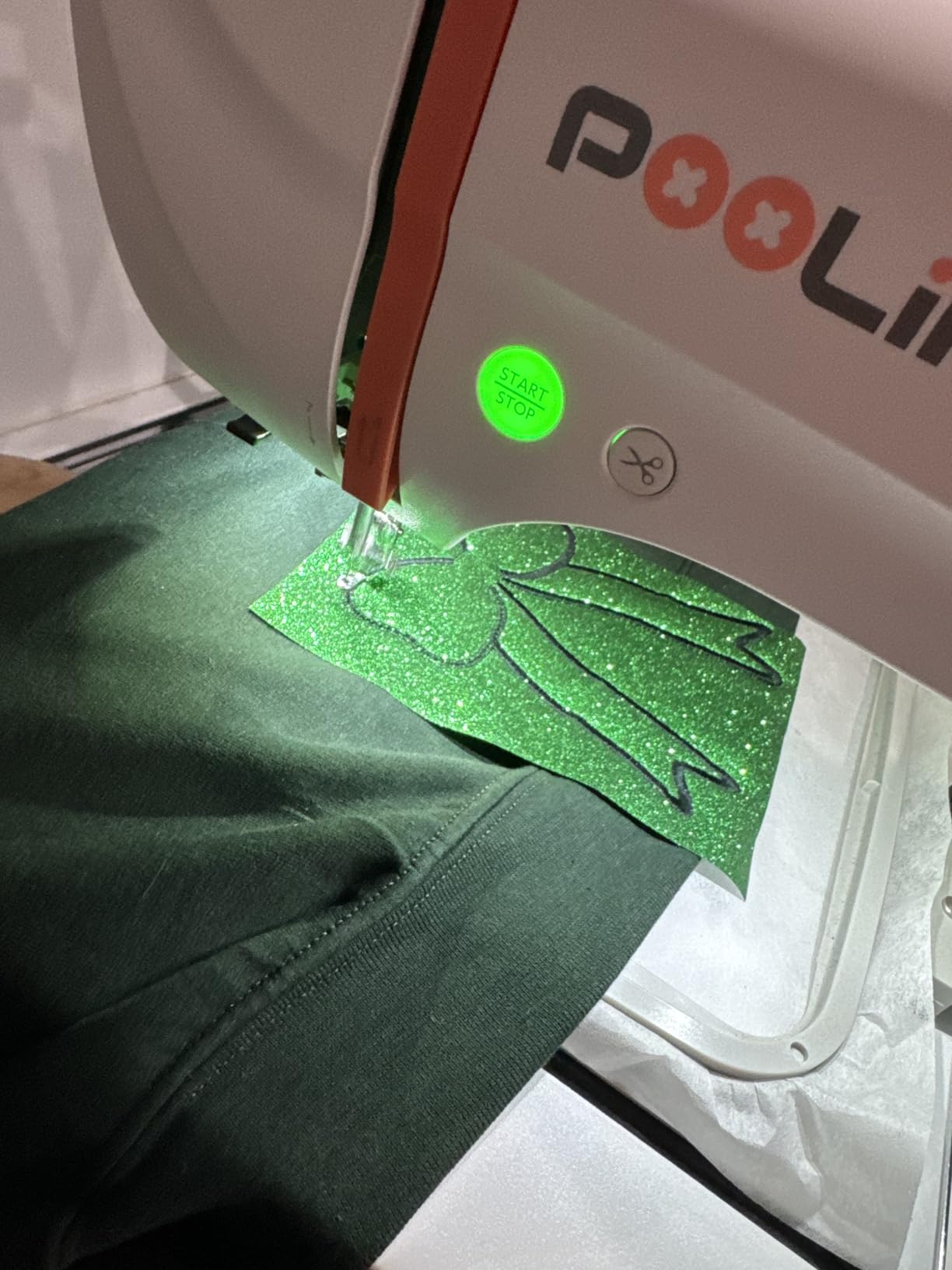 PooLin EOC06 Embroidery Machine, 11