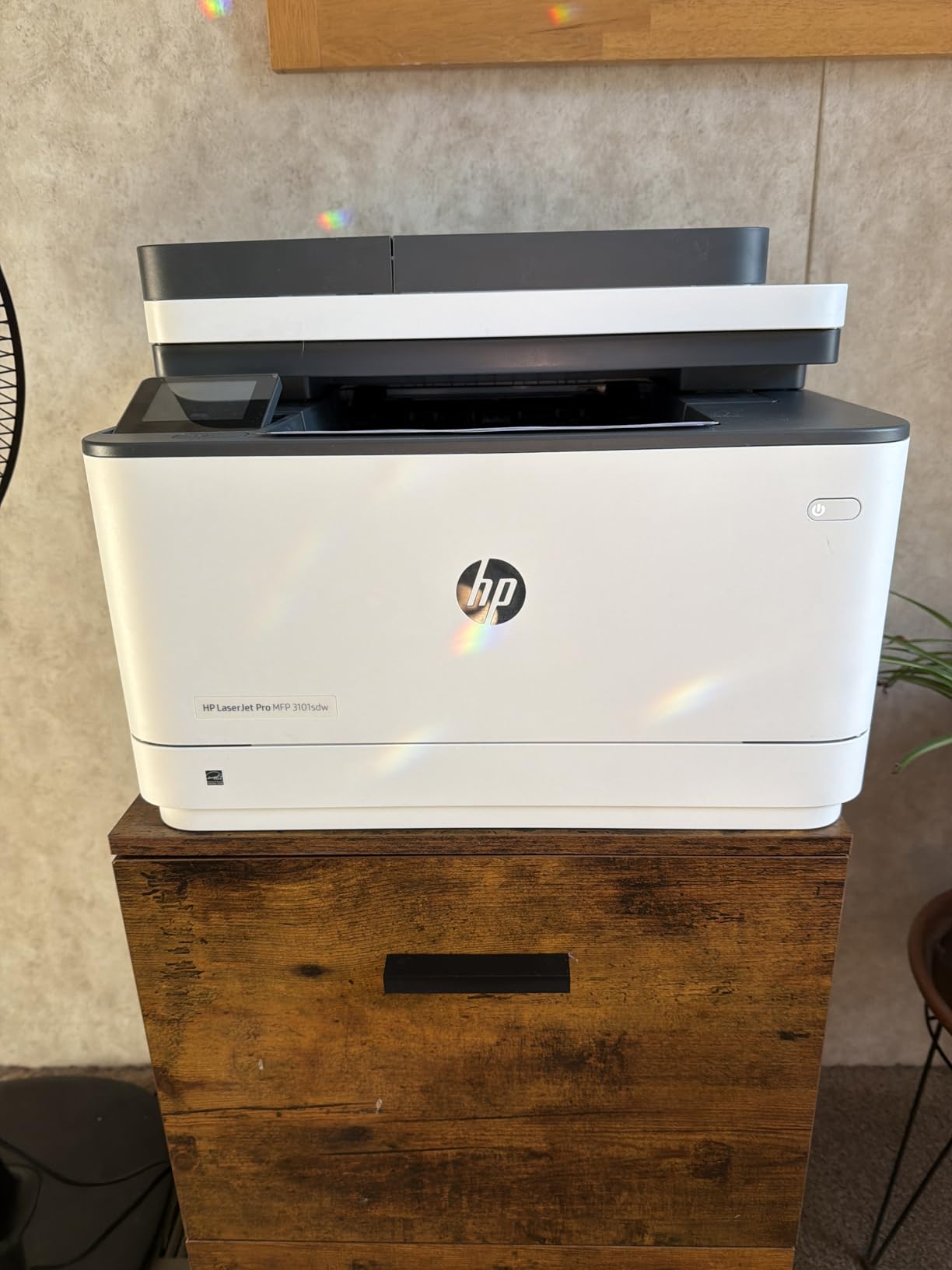 HP LaserJet Pro MFP 3101sdw Wireless Black and White All-in-One Laser Printer, Duplex, Best-for-Small Teams (9D2X4F) customer photo 1