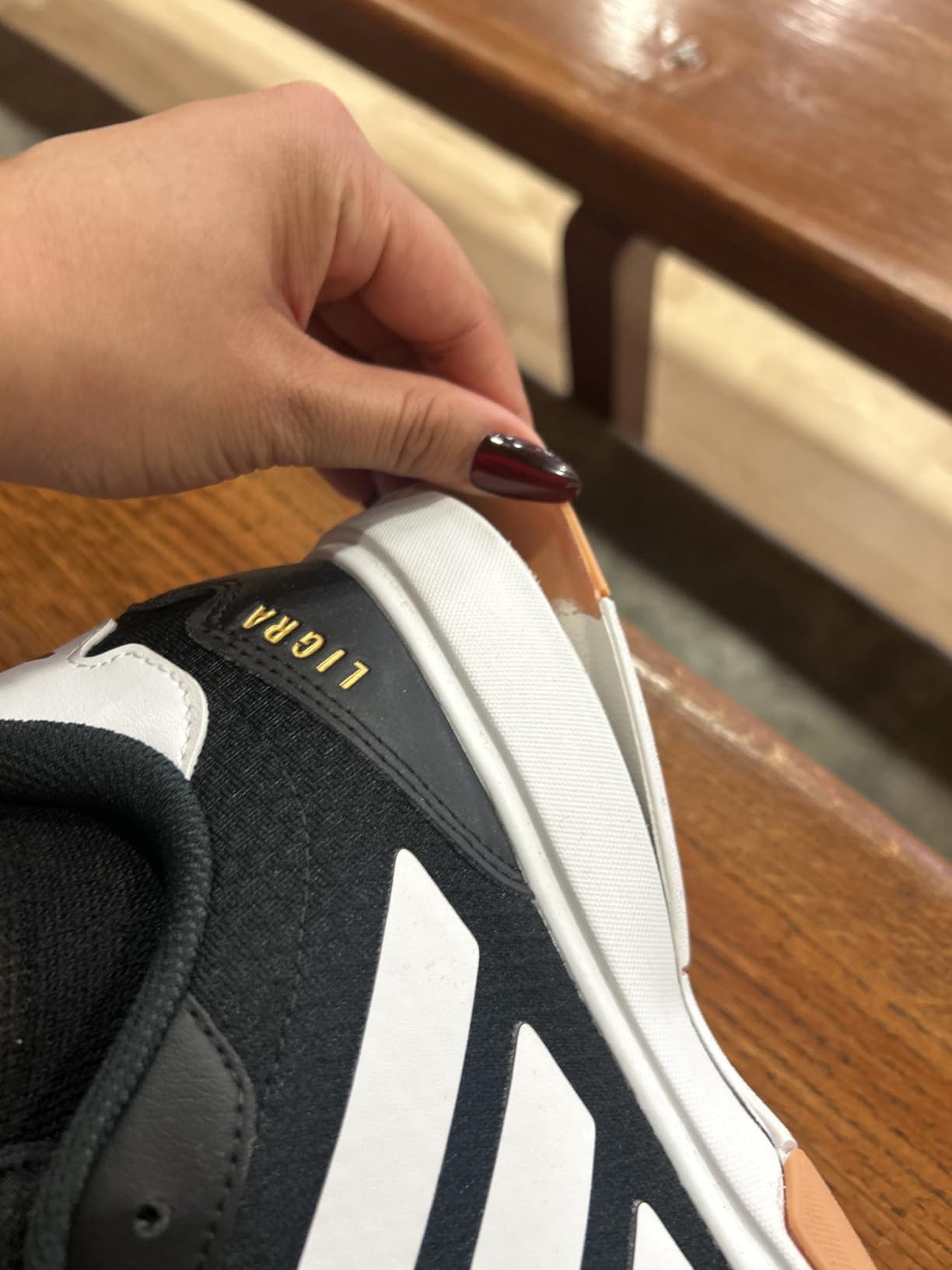 adidas Mens Ligra 8 Indoor Shoes customer photo 1