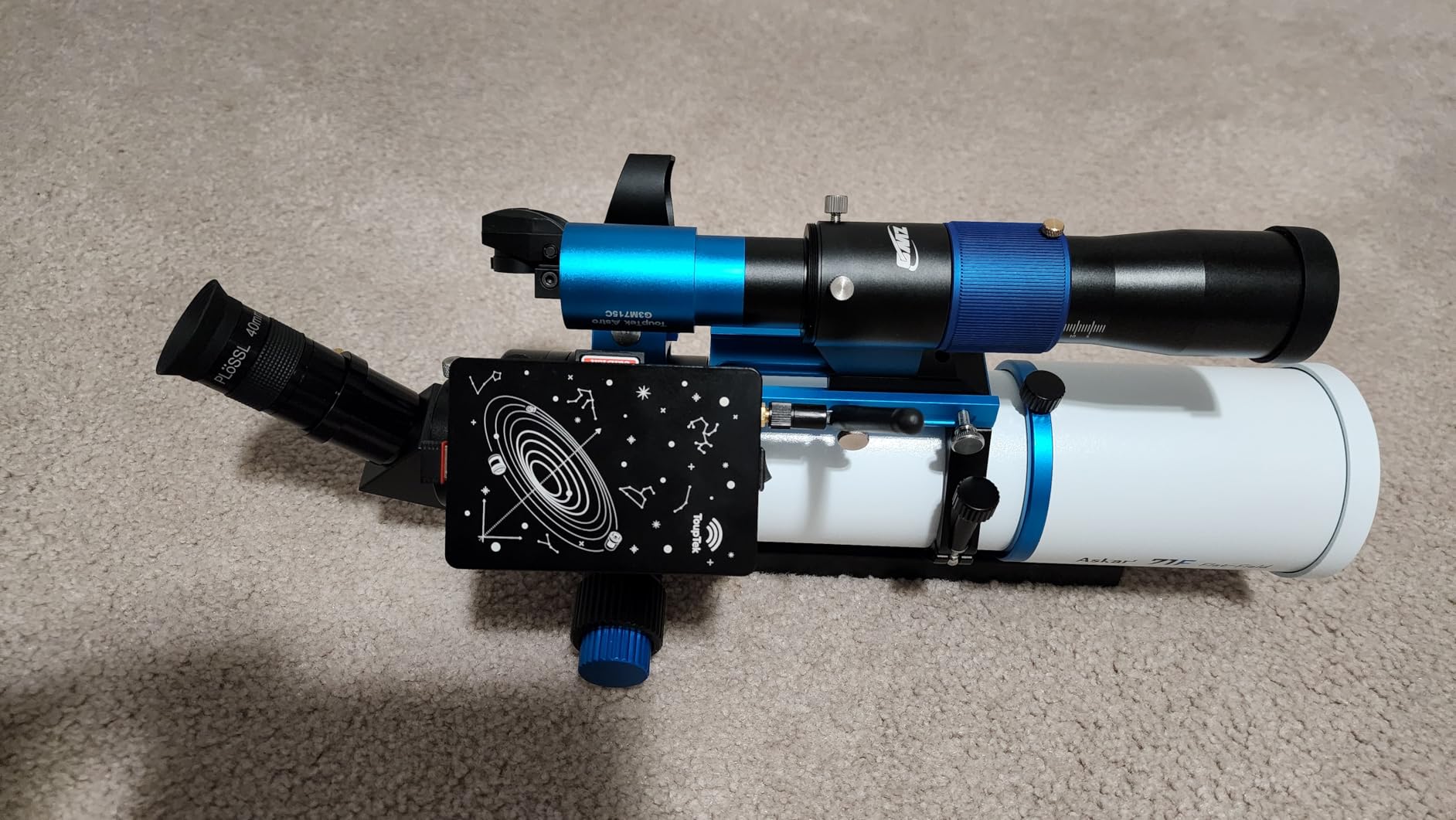 Askar 71F Flat-Field Telescope, 71mm Aperture F6.9 ED Glass Refractor OTA, Quadruplet air-Spaced APO, 230mm Vixen Dovetail Plate for Deep Sky Astrophotography and Visual Astronomy customer photo 2