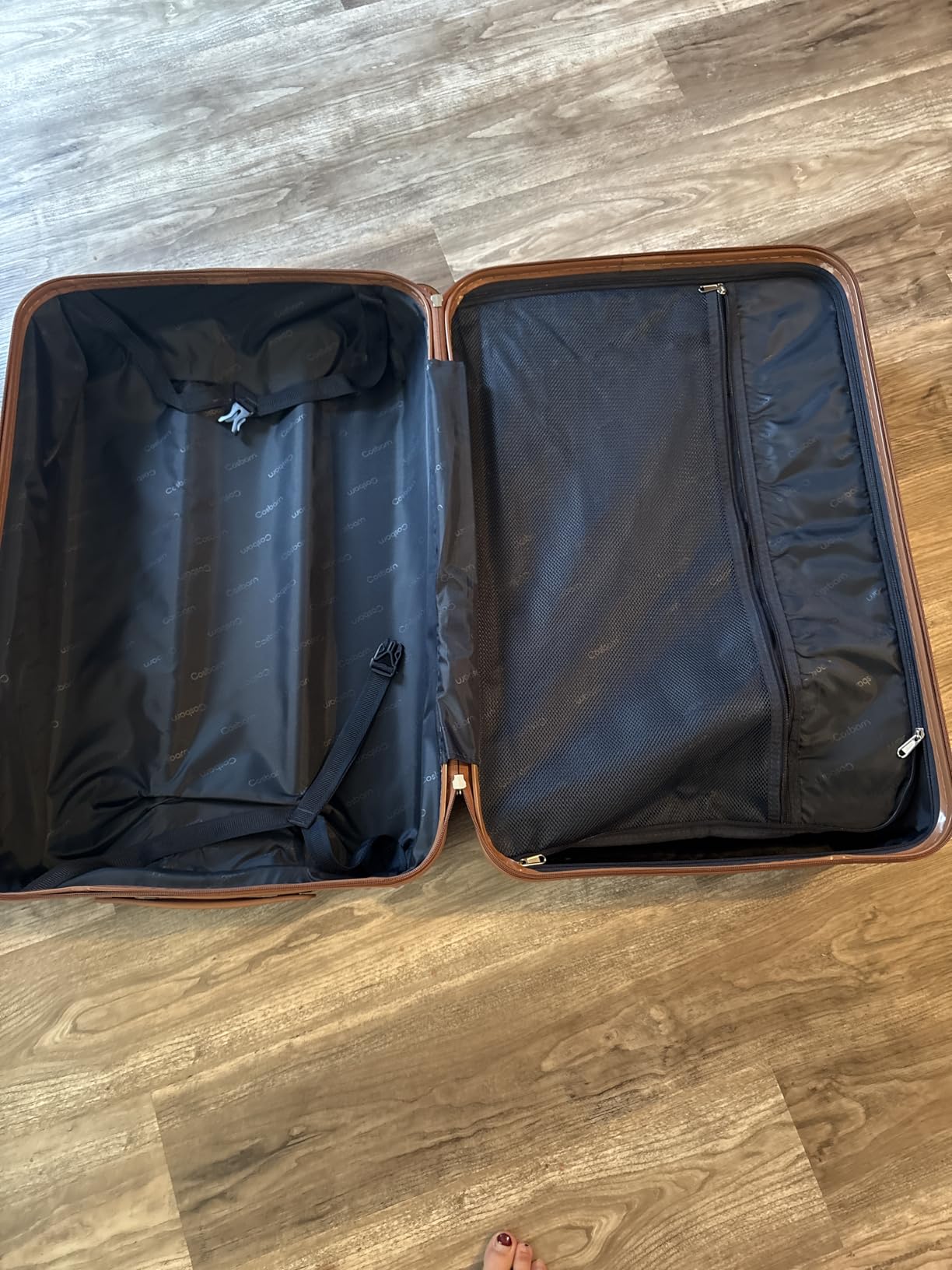 Luggage Sets 5 Piece Suitcases with Wheels, Suitcase Set ABS Hard Case Luggage with TSA Lock Spinner Wheels Durable Travel Luggage customer photo 1