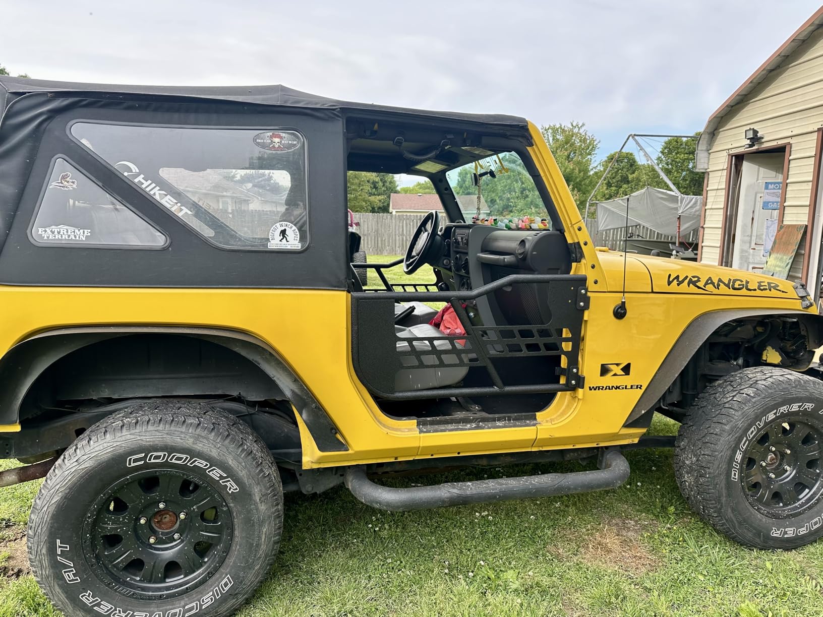 Off Road Tubular Trail Doors Compatible with 2018-2026 Wrangler JL 2 Door - Set of 2 Fat Tube Half Doors for Adventure (Not Include Sideview Mirrors) customer photo 1