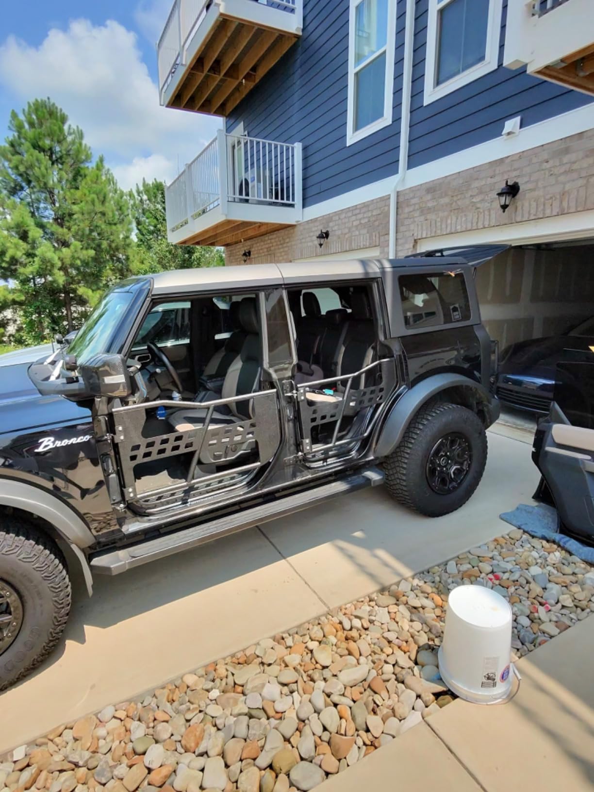Off Road Tubular Trail Doors Compatible with 2018-2026 Wrangler JL 4 Door - Set of 4 Fat Tube Half Doors for Adventure (Not Include Sideview Mirrors) customer photo 1