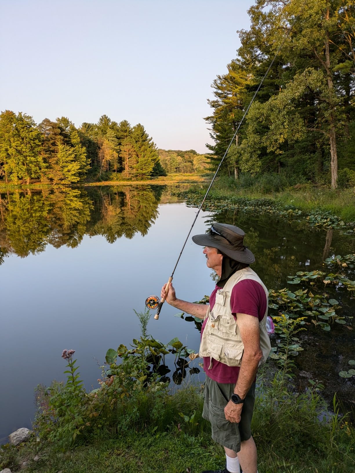 Fly Fishing Rod and Reel Combos with 4-Sections Portable Fly Rod and CNC-machined Aluminum Alloy Fly Reel,Fly Fishing Complete Starter Package customer photo 1