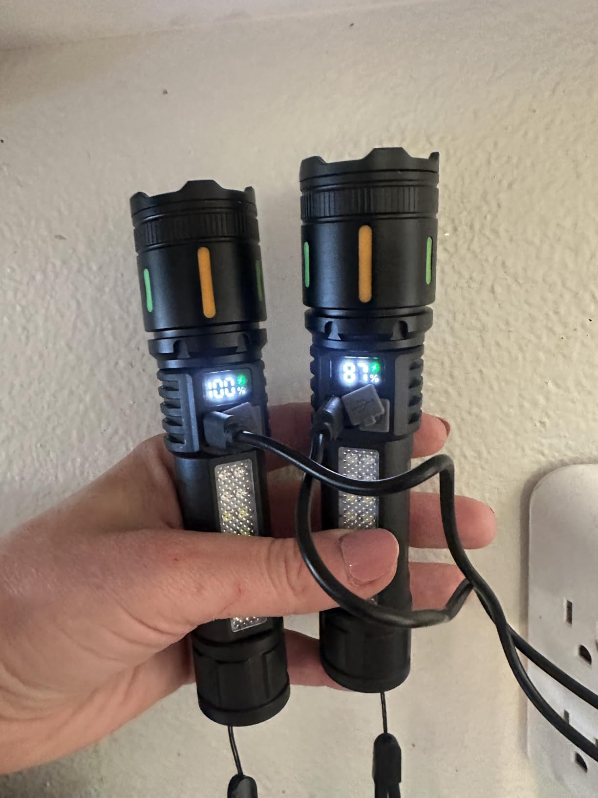2 Pack Red Flashlight LED Single Mode Light 1 Mode LED Torch Scalable Red Light Flashlight for Astronomy Aviation Night Observation (Powered by Single AA Battery, Not Included) customer photo 1