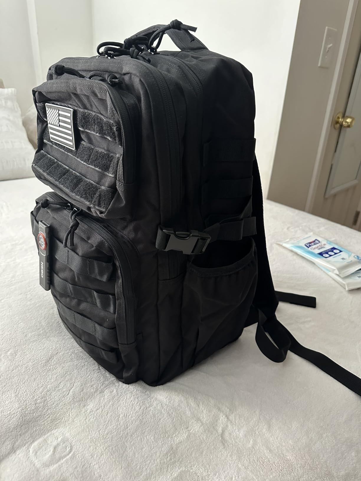 Wotony Military Tactical Backpack for Men Waterproof Daypack 3 Day Assault Pack Molle Bag with Water Bottle Holder customer photo 2