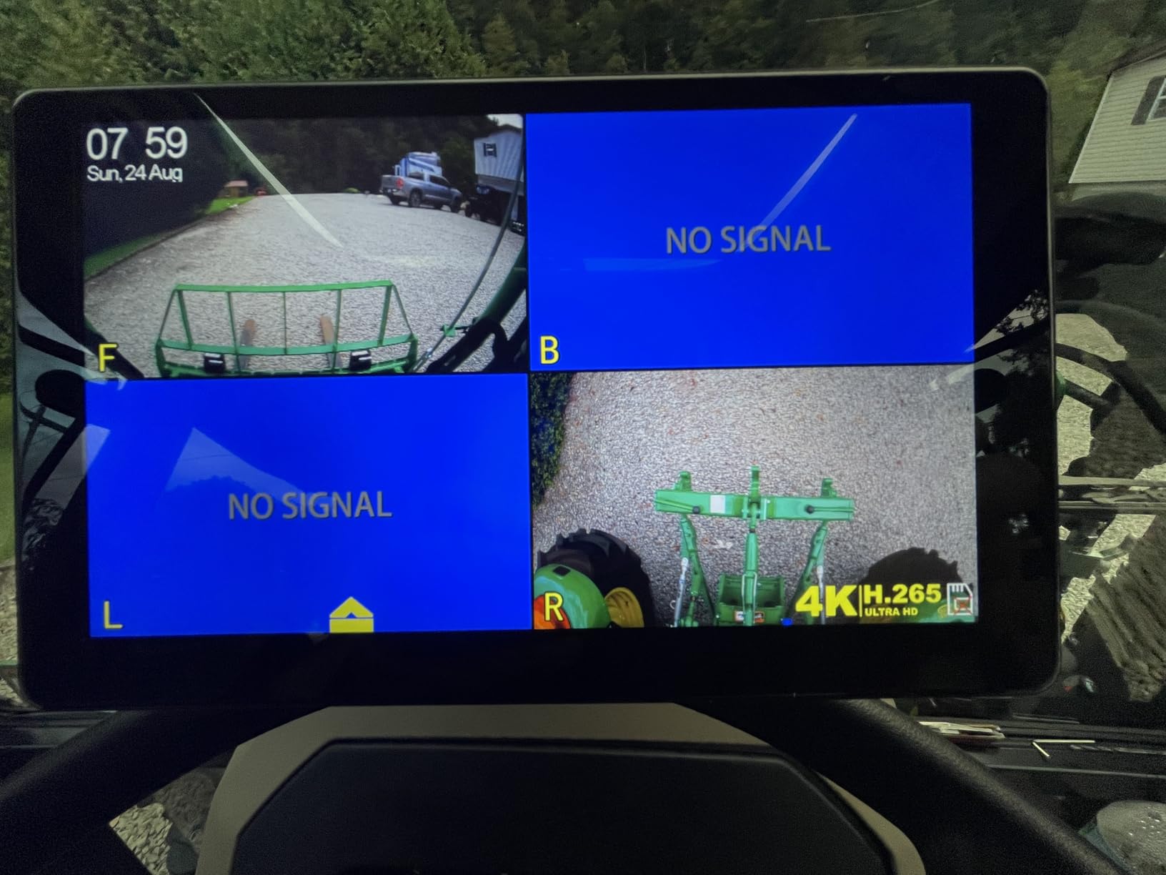Wired Backup Camera System with 9