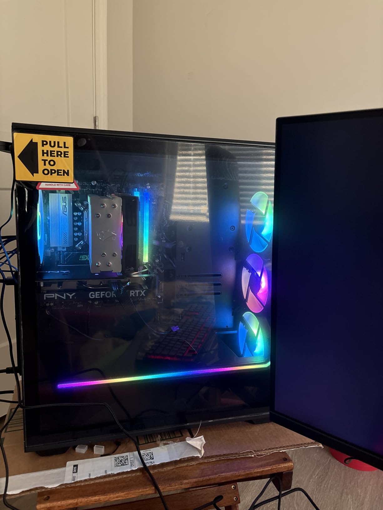 Slate MESH Gaming PC Desktop Computer Intel Core i7 14700F CPU, NVIDIA GeForce RTX 4060 8GB GPU, 32GB DDR5 RGB 5200MHz RAM, 1TB SSD, Windows 11 Home, Gamer Keyboard and Mouse - SMI7N4601 customer photo 1