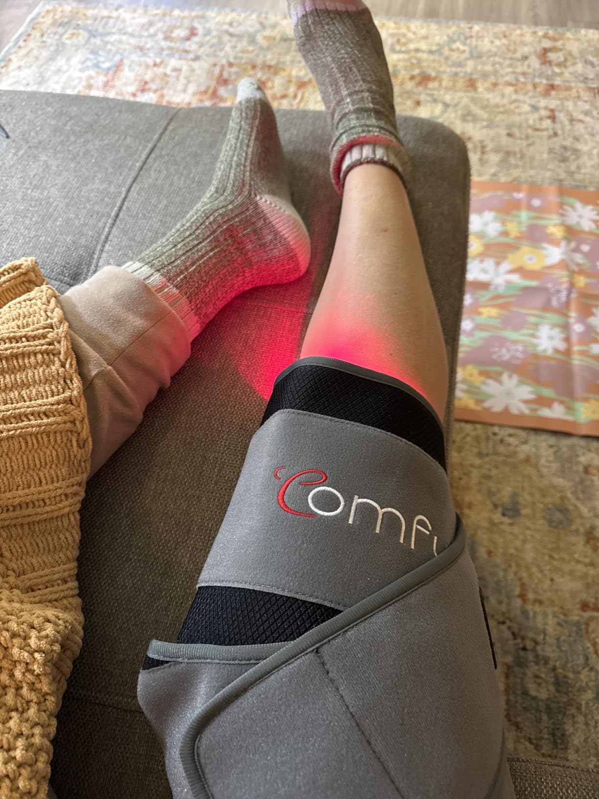 Comfytemp Red Light Therapy Belt with 126 LEDs - 660nm & 850nm Wearable Wrap customer photo 2