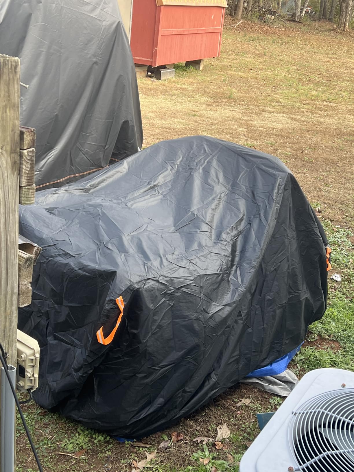 Puroma ATV Cover, XL 82.7'' Waterproof Outdoor Heavy Duty 4 Wheeler Quad Proof All Season UV Protection for Polaris, Sportsman, Yamaha, Suzuki, Honda, Kawasaki customer photo 1