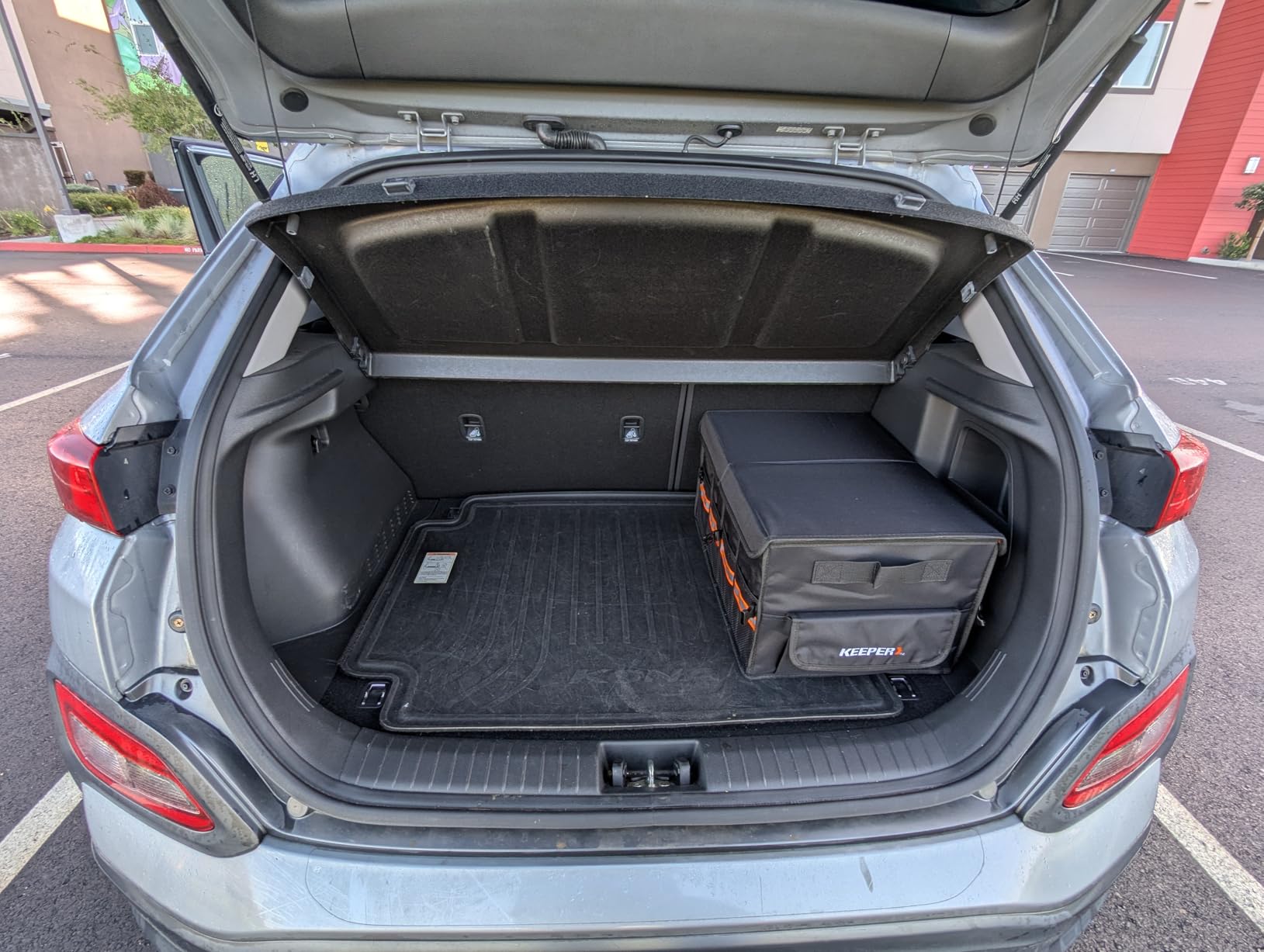 KEEPER Portable Trunk Organizer, 19L, Car Organizers and Storage, Non-Slip Bottom, Suitable for SUV, Minivan, and Cars customer photo 2