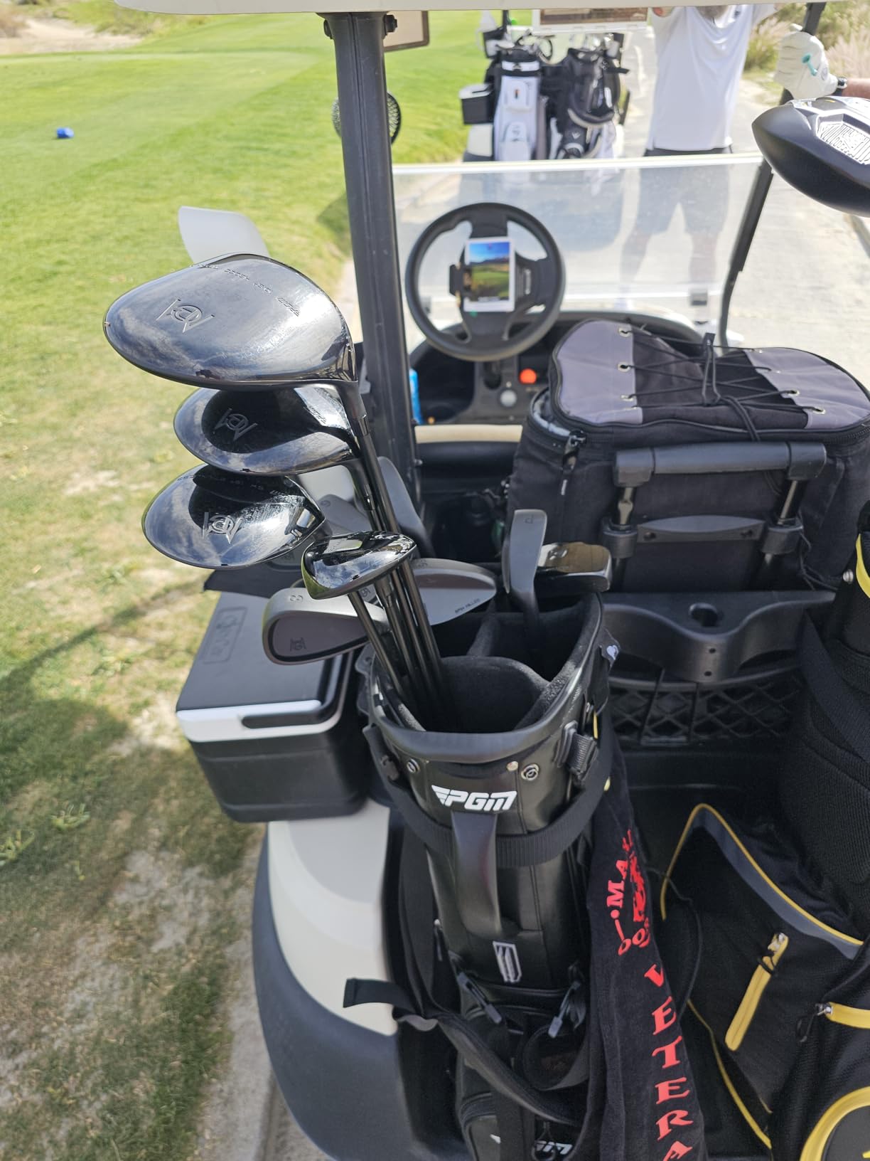 PGM 19 Piece Men's Complete Golf Club Sets - Ultra-Thin Face Titanium Driver (0.85+ COR), High COR Fairway Woods, Forged Irons, Precision CNC Milled Putter, with Stand Bag - Right Handed customer photo 2