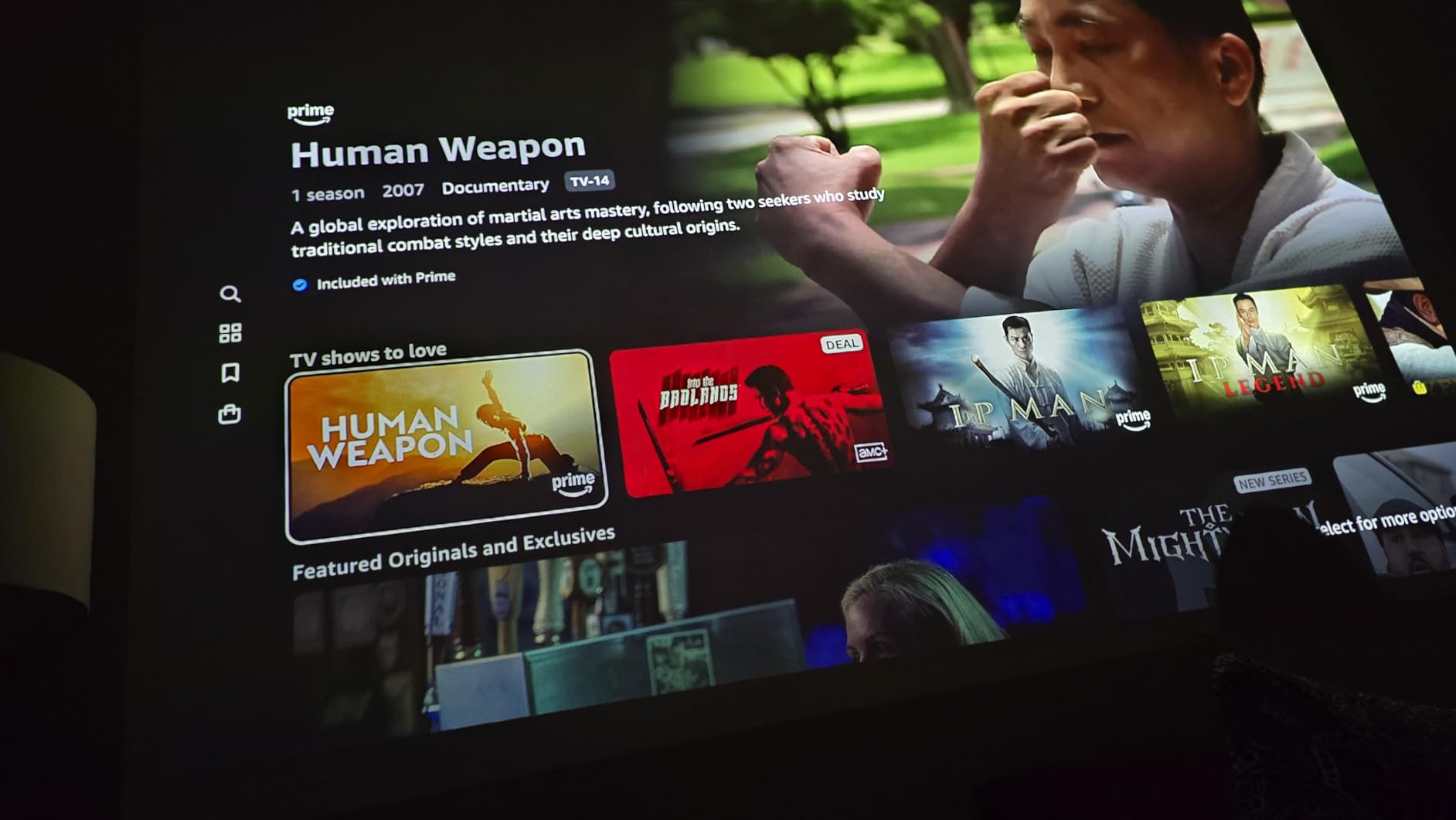 Halo+ GTV NEW Portable Projector, Google TV with Licensed Netflix, 700 ISO Lumens, 2 x 5W Harman Kardon Speakers, Auto Focus, ISA, Wi-Fi, Built-in Battery with 2.5 Hours Playtime customer photo 2