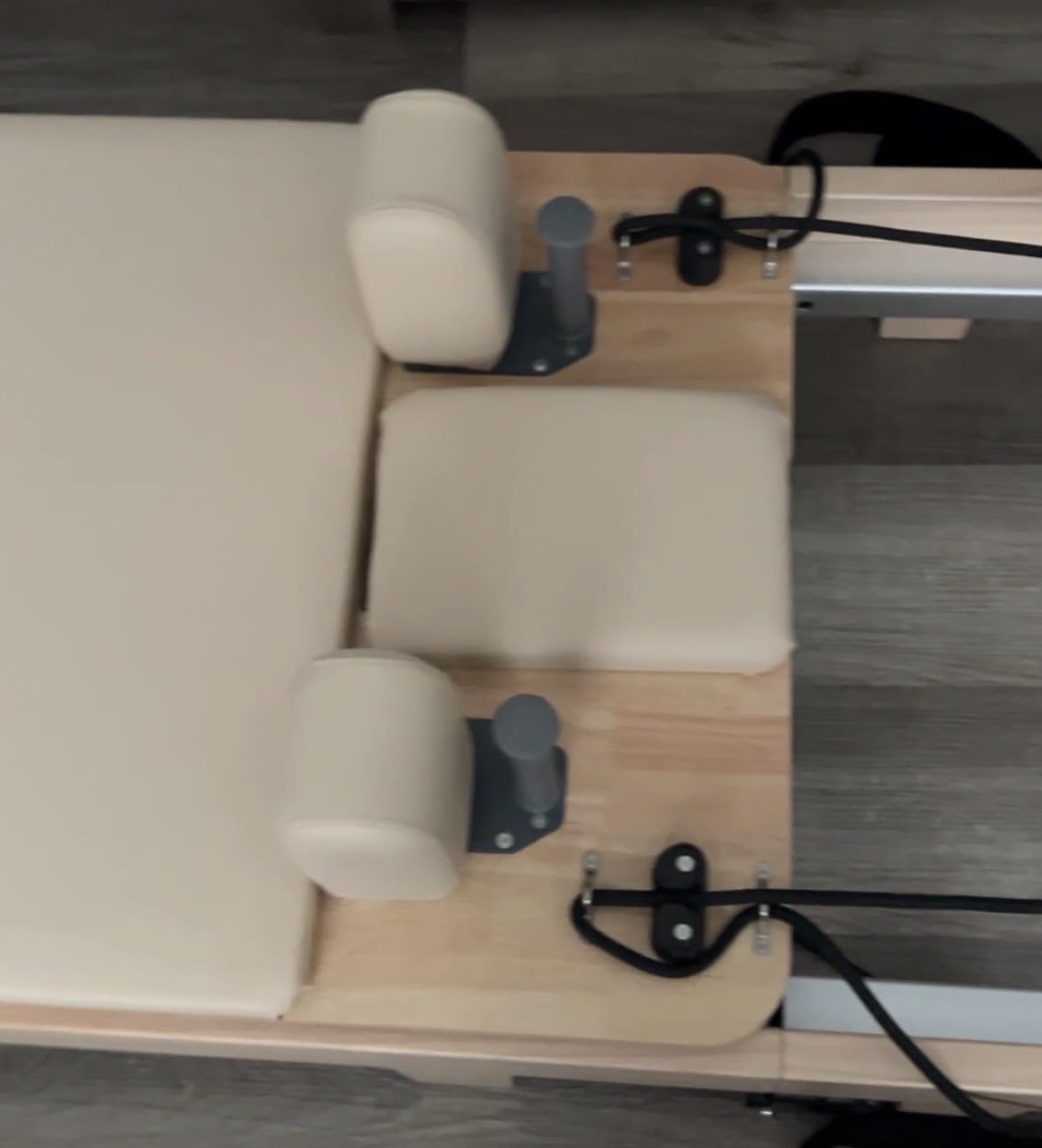 LeisureKing Pilates Reformer Machine, Quick-Assembly Studio Grade Pilates Equipment for Gym and Home, Oak Wood Pilates Reformer with Reformer Accessories customer photo 1