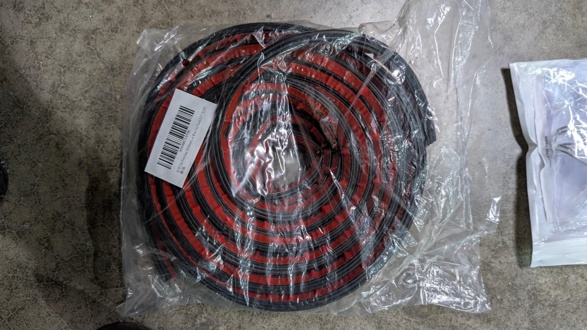 52.5Ft Car Door Seal,Thickened Rubber Automotive Weather Stripping for Hoods,Trunks,Windows,Universal Soundproof Car Weather Stripping Car Accessories for Most Car,Truck,SUV (52.5Ft) customer photo 1