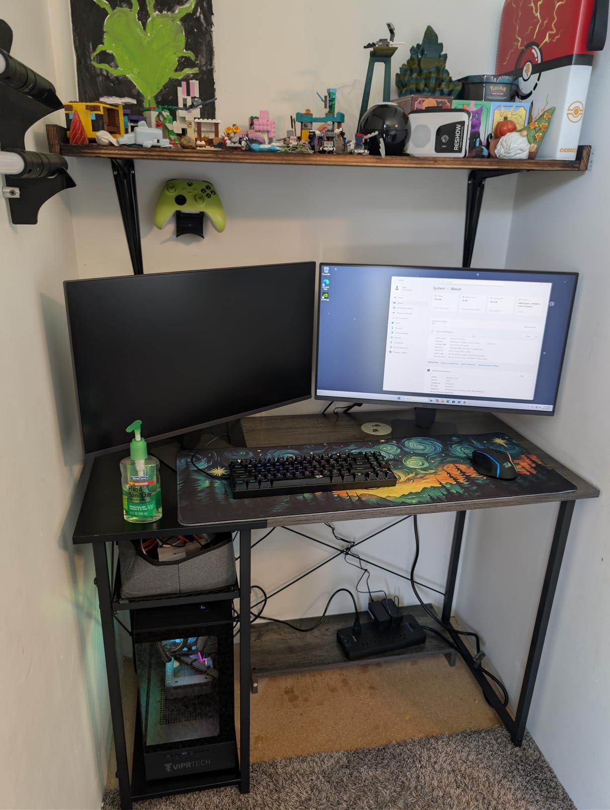 ViprTech Reaper 2.0 Liquid-Cooled PC - AMD Ryzen 7 8700F (5.0Ghz Turbo), GeForce RTX 5060 Ti 16GB, 16GB DDR5, 1TB NVMe SSD, Gold Rated PSU, VR-Ready, WiFi, BT, Win 11, Gaming Desktop Computer, Black customer photo 2