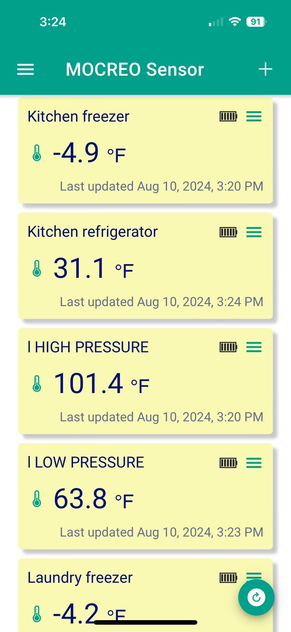 MOCREO ST10 Ultra Low Wireless Freezer Thermometer, -328°F to 392°F Temperature Alarm, Email & App Alert, Data Logging, No Subscription, for Lab Medical Vaccine Refrigerator (Hub Required) customer photo 2