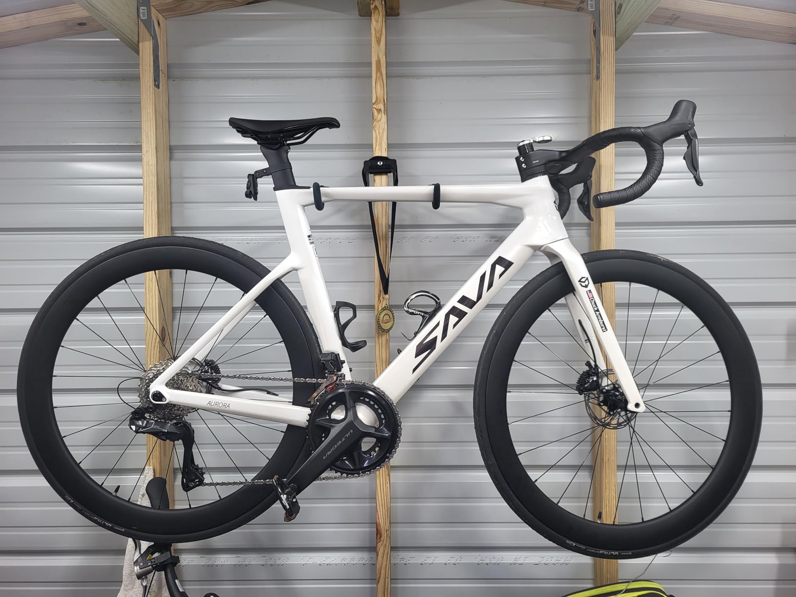 Carbon Fiber Road Bike, 24 Speeds Shifting Road Bicycle with Shimano Ultegra Di2 8170 Groupset, Carbon Race Bike with Carbon Frame and Carbon Wheelset Disc Brake for Adult customer photo 1