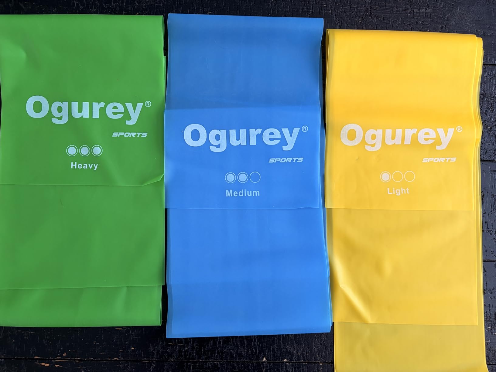 Resistance Bands, Professional Exercise Bands, Physical Therapy Bands for Strength Training, Yoga, Pilates, Stretching, Recovery, Stretch Elastic Band for Working Out, Workout Bands for Home Gym customer photo 1