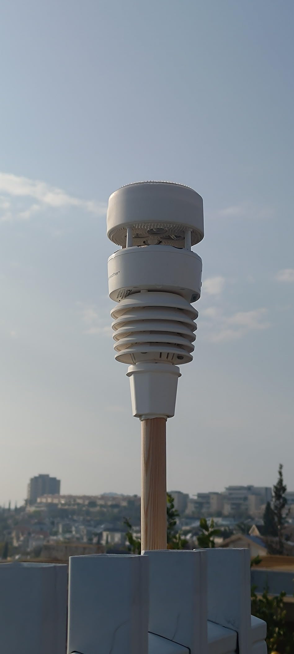 WS-4000 Solar Powered UltraSonic Wi-Fi Weather Station customer photo 1