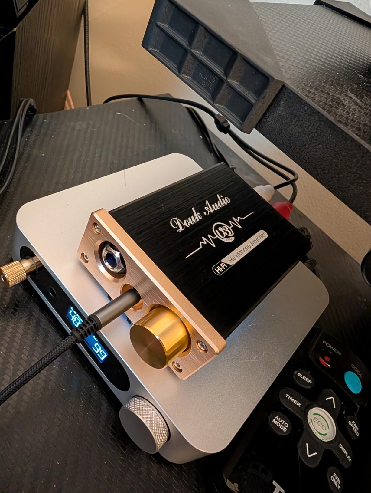 Douk Audio U3 PRO HiFi Mini Class A Headphone Amplifier - High-Power Desktop Amp for 18-600Ω Headphones, 1500mW Output, 3.5mm & 6.35mm Jacks customer photo 2