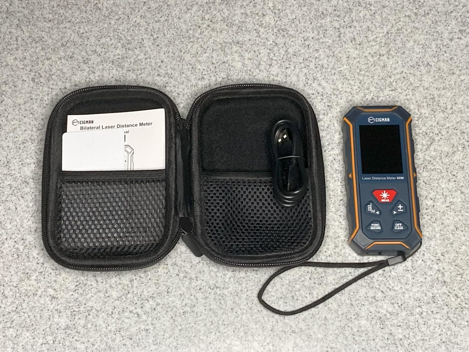 Dual Laser Measuring Tool, CIGMAN 393Ft Bilateral Laser Measurement Tool customer photo 2