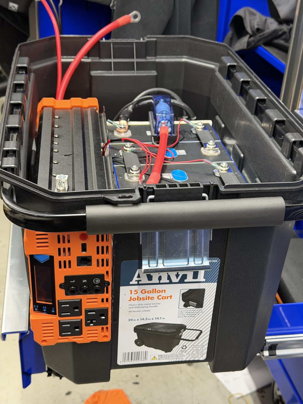 BELTTT 2000W Pure Sine Wave Inverter, Car Power Inverter 12V to 120V AC Converter for RV, Truck, Solar, Outdoor with Dual AC and 20A Socket, 5V 2.1A USB, Surge 4000W, Hardwire Port, Remote Controller customer photo 1