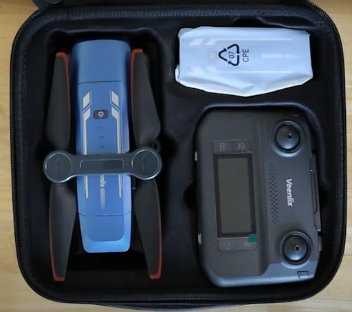 V11PRO Drone with 8K Camera for Adults, 3-Axis Gimbal Drones with 4K/30fps Video, 48 Million Pixels, 80min Flight Time with 2 Batteries, 6KM Video Transmission Quadcopter, Professional Drone customer photo 2