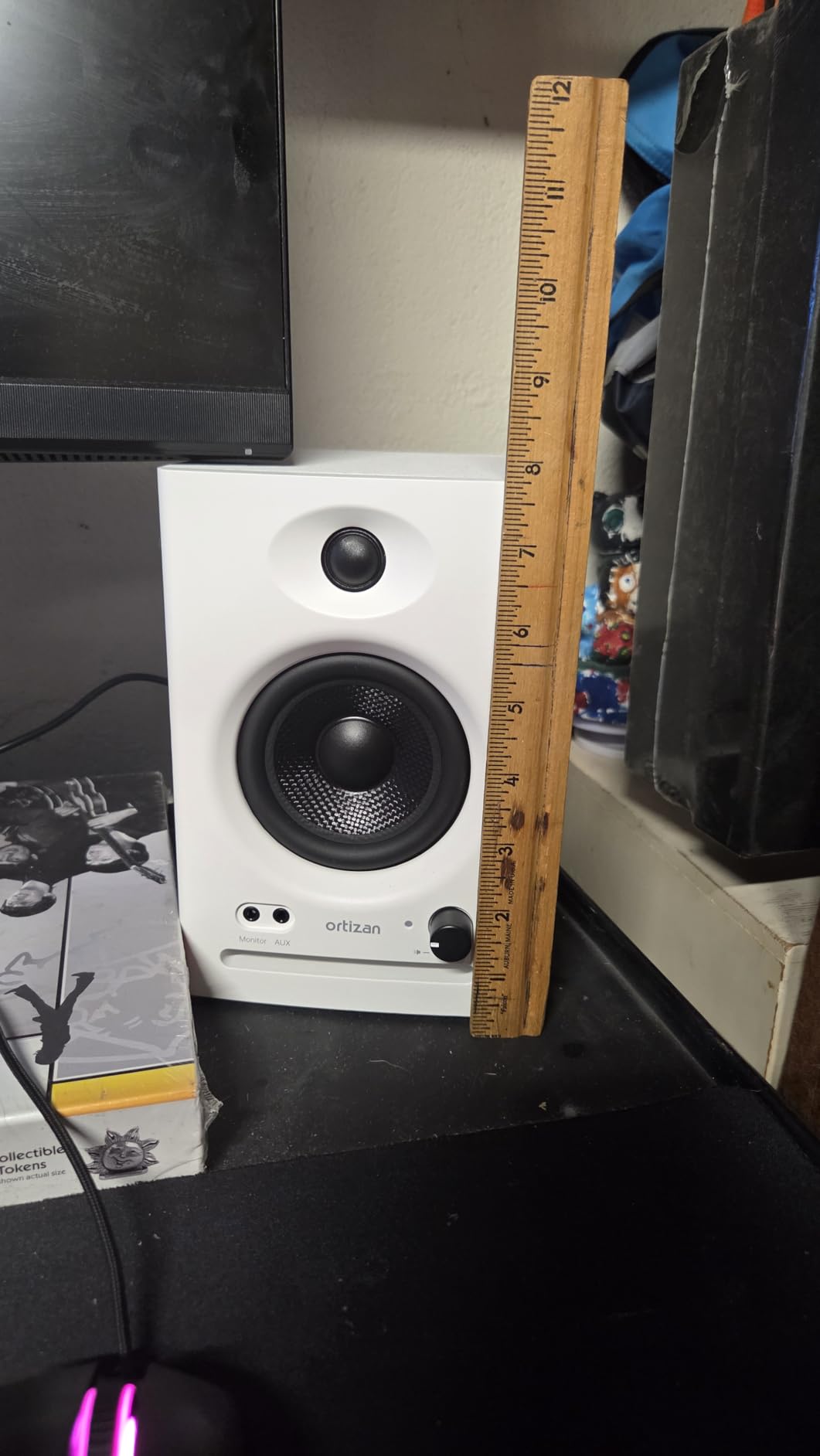 Ortizan C7 Dual-Mode 2.0 Studio Monitors, Active Monitor Speakers for Near Field Music Production, Bluetooth 5.3 Wireless Computer PC Monitor Gaming Bookshelf Speakers(Pair, Black) customer photo 1