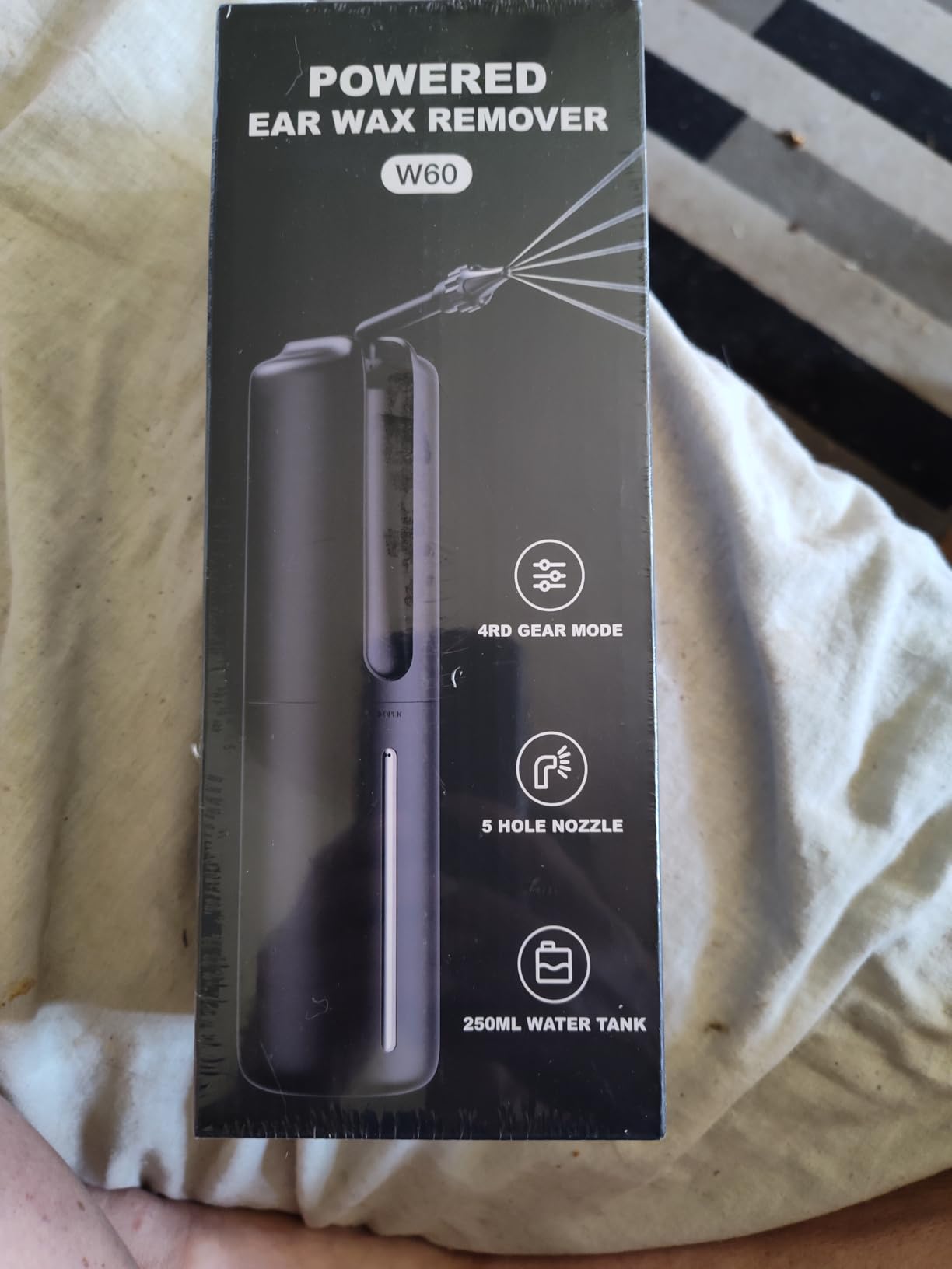 Lebbtl Ear Wax Removal - Electric Ear Cleaner, Ear Cleaning Kit with 5 Pressure Modes, Safe and Effective Ear Cleaning Tool, Ear Irrigation Flushing System with USB Rechargeable customer photo 1