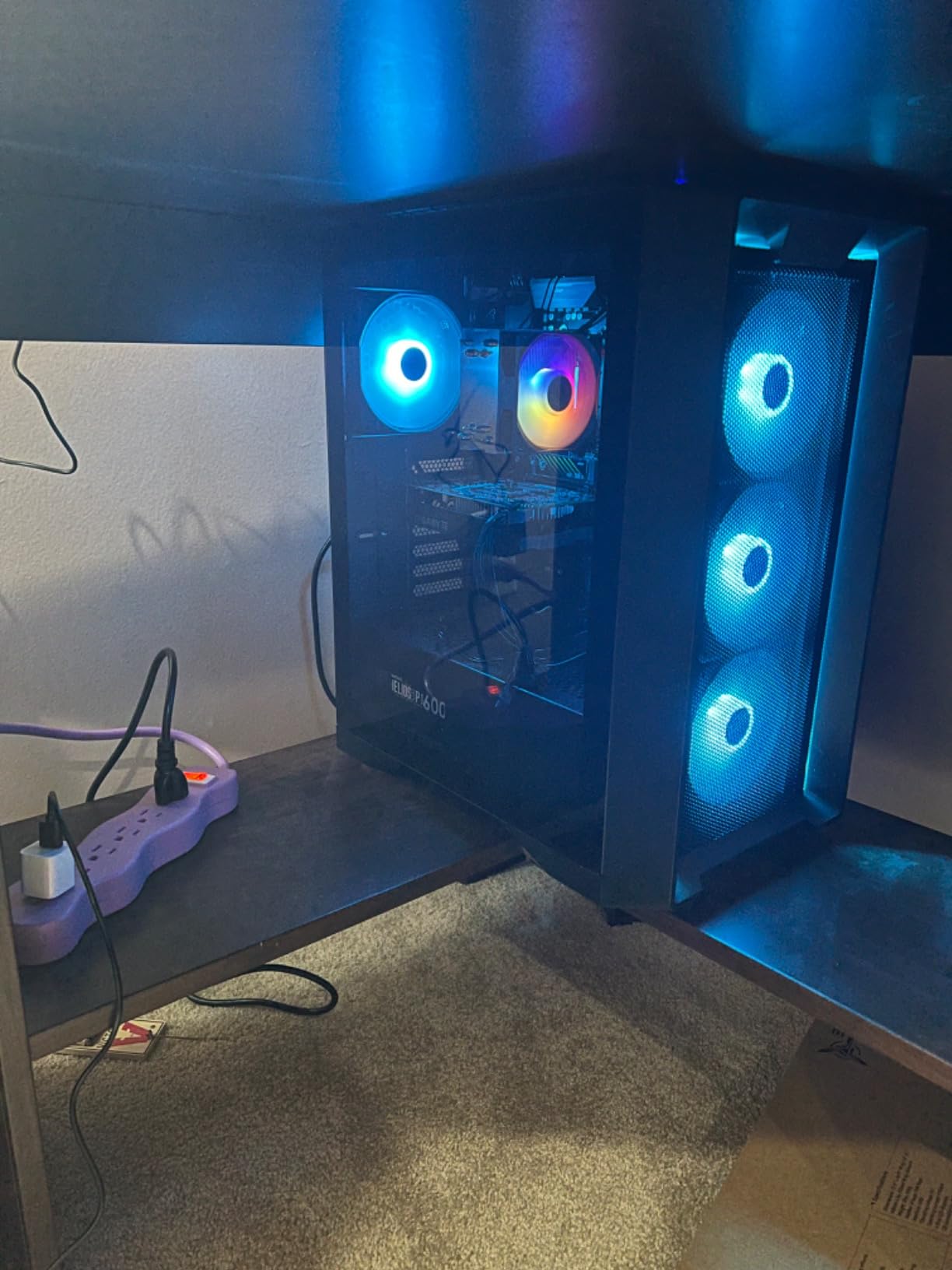 Skytech Nebula Gaming PC Desktop, Ryzen 5 5500 3.6 GHz (4.2GHz Turbo Boost), NVIDIA RTX 3050 6GB GDDR6, 500GB SSD, 16GB DDR4 RAM 3200, 650W Gold PSU, Wi-Fi, Win 11 customer photo 2