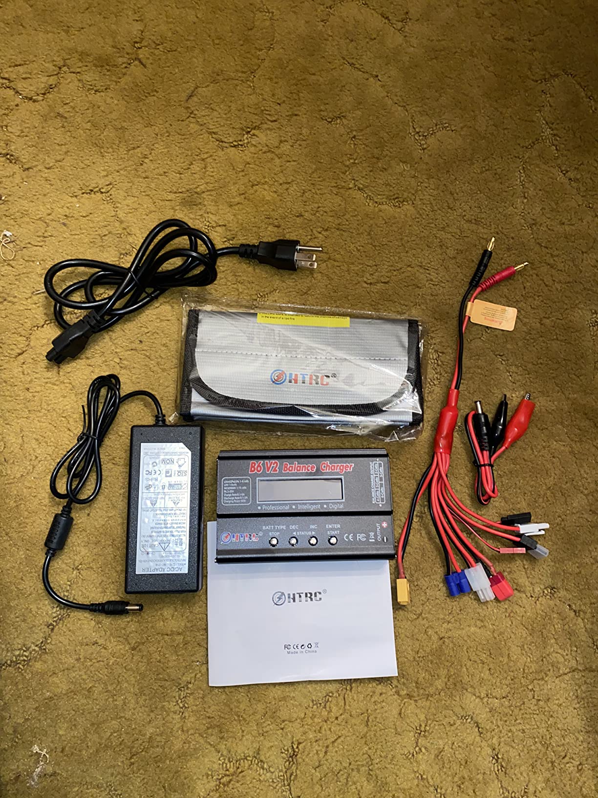 LiPo Battery Charger Large Screen Dual RC Charger Discharger 10A Fast Balance Battery Charger for 1-6S LiPo LiHV Li-ion Life 1-15S NiCD NiMH PB Smart Batteries RC Car Drone (Gray) customer photo 2