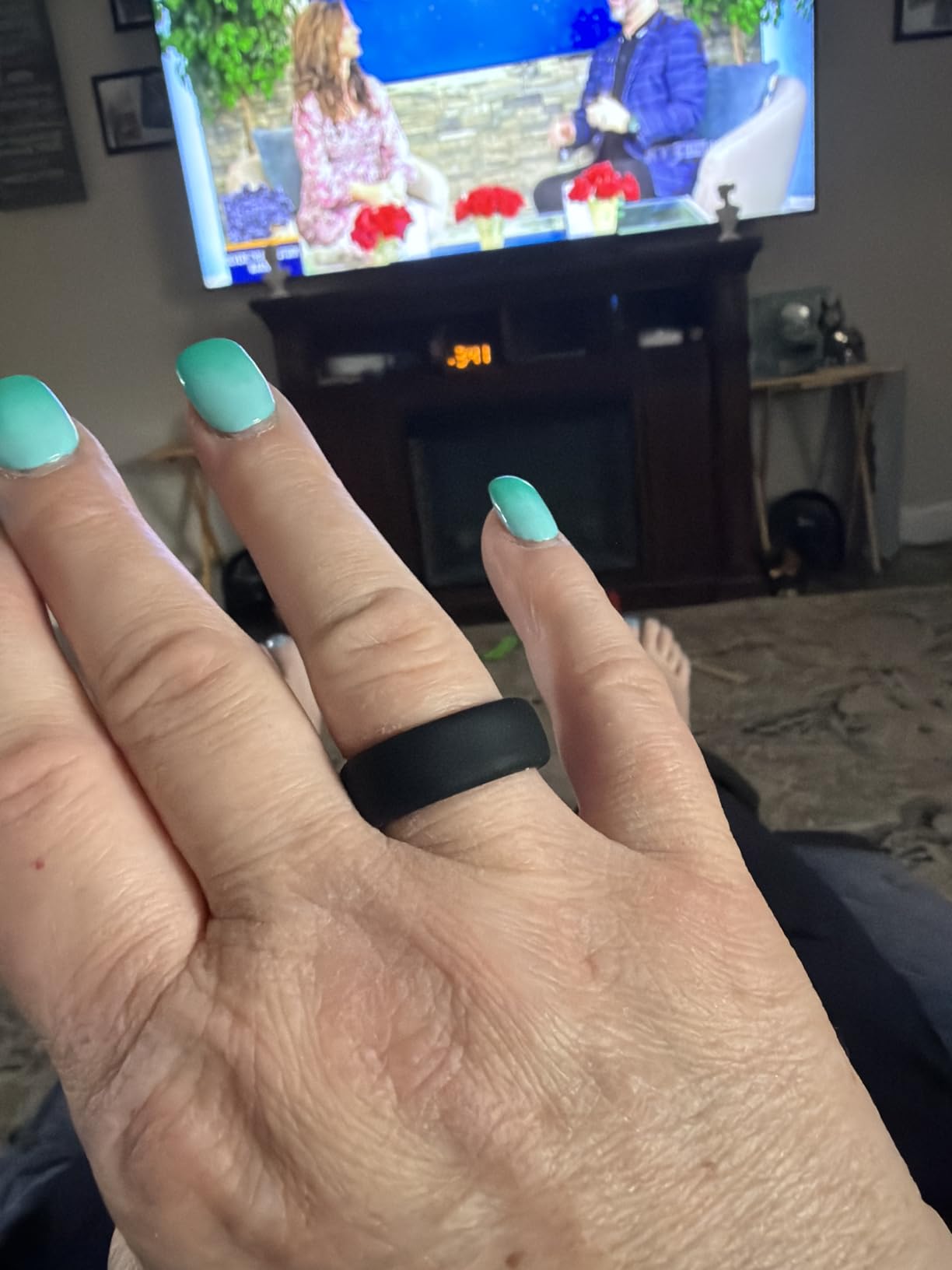 RingConn Gen 2, World's First Smart Ring with Sleep Apnea Monitoring, No APP Subscription, 12-Day Battery Life, Stress/Heart Rate/Women's Health Tracker customer photo 1