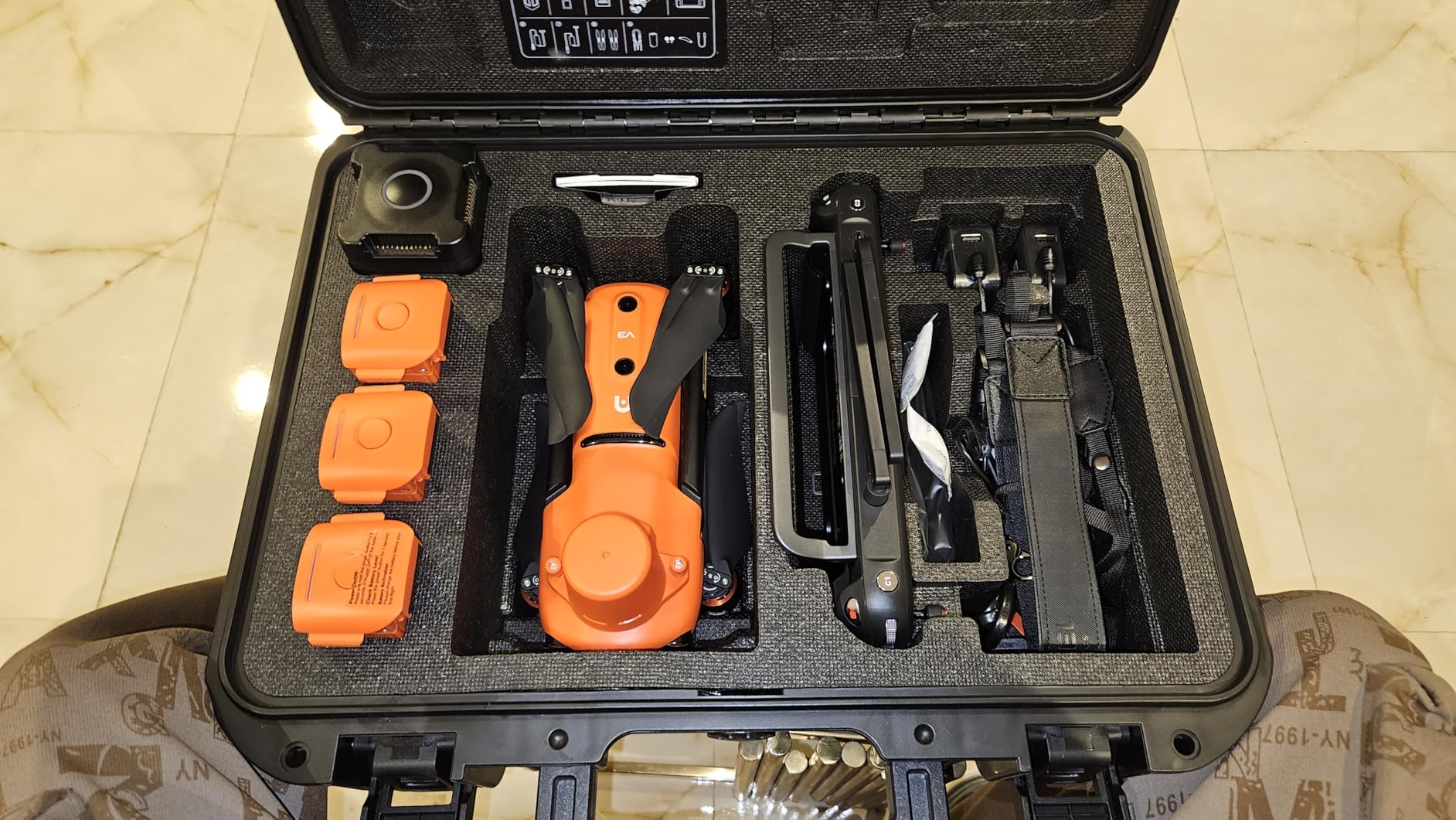 Autel EVO II PRO RTK V3, Real-time Centimeter-Level Positioning, Remote ID, Sony 1'' 6K/30fps HDR Camera, GNSS Base Station & PPK Support, 38 Minutes, 15KM Transmission, for Mapping/Photogrammetry/Urban Planning/Searching customer photo 1