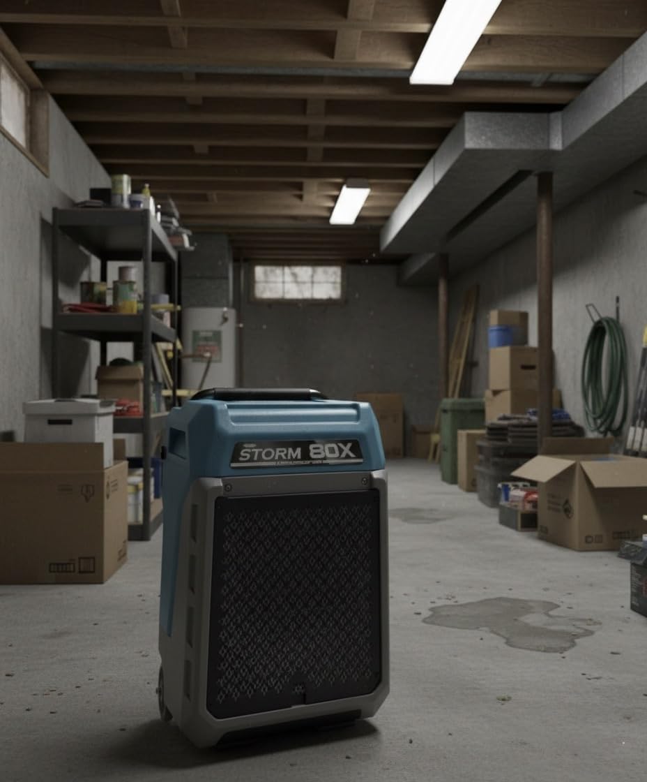 ALORAIR LGR Commercial Dehumidifier with Pump & Drain Hose, Portable Industrial Dehumidifiers with Wheels for Water Damage Restore, Basement, Garage, 5 Years Warranty customer photo 1