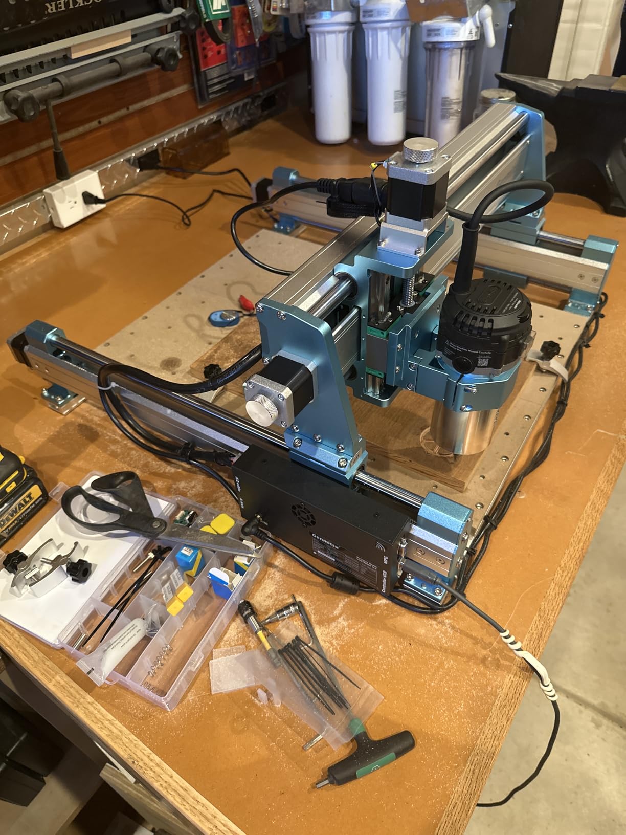 SainSmart Genmitsu 4040-PRO MAX CNC Router, 710W Trimmer & Linear Rail Driven, Work Area 410 x 405 x 77mm, for Wood Metal Acrylic Cutting Milling, GRBL Control customer photo 2