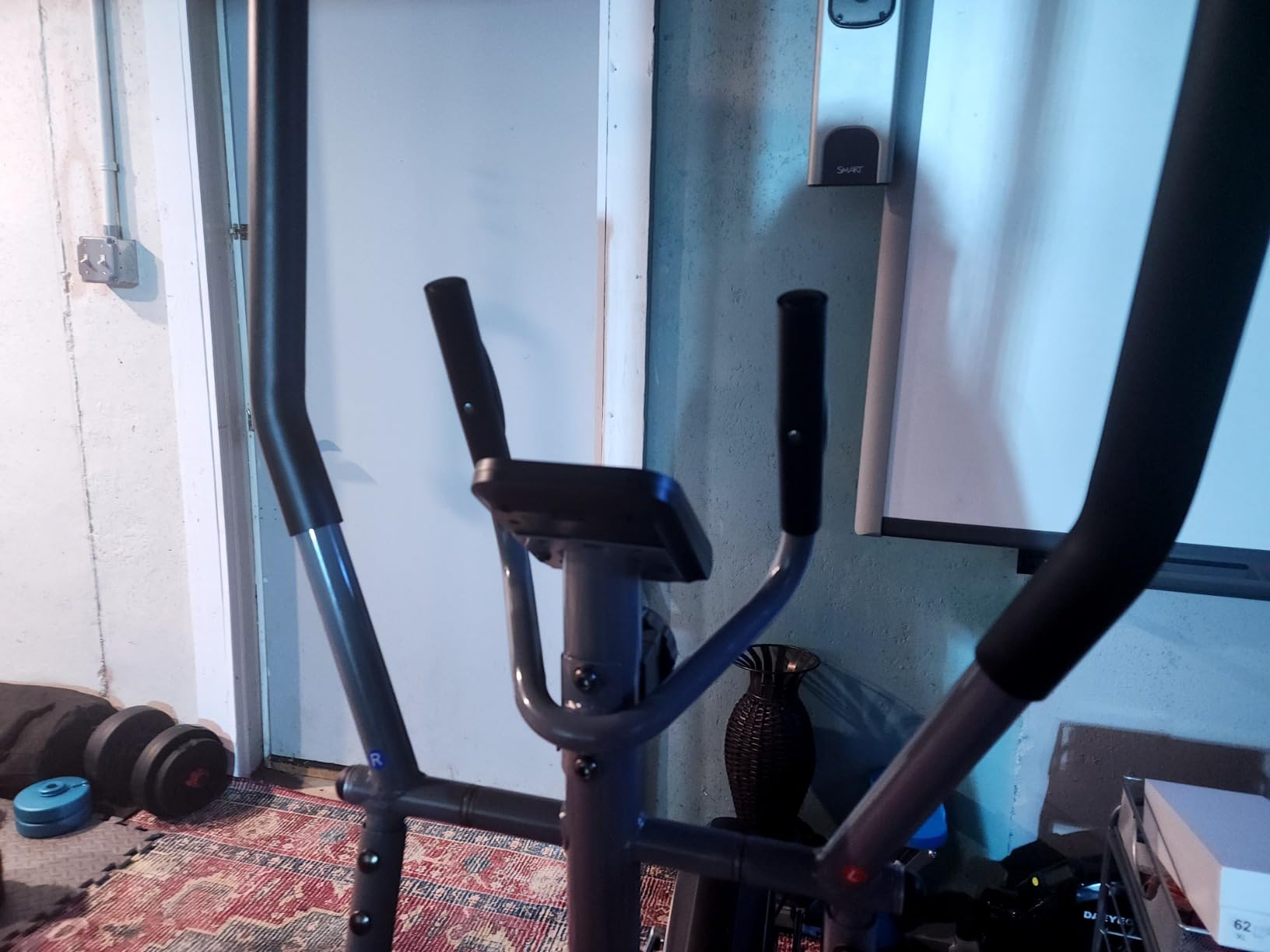 Merach Elliptical Machine, Elliptical Exercise Machine for Home with Hyper-Quiet Magnetic Drive System, Elliptical Training Machines with 16.5-19IN Stride, Automatic Resistance, 400lbs Capacity customer photo 2
