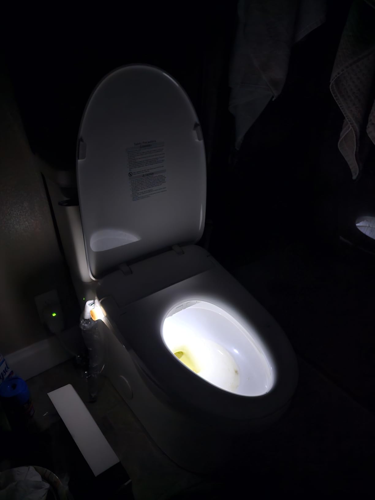 ALPHA BIDET UXA Pearl Auto Bidet Toilet Seat in Elongated White | Endless Warm Water | Automatic Lid and Seat | Arced Stainless Steel Nozzle | LED Nightlight | Dryer | Deodorizer | 3 Year Warranty customer photo 2