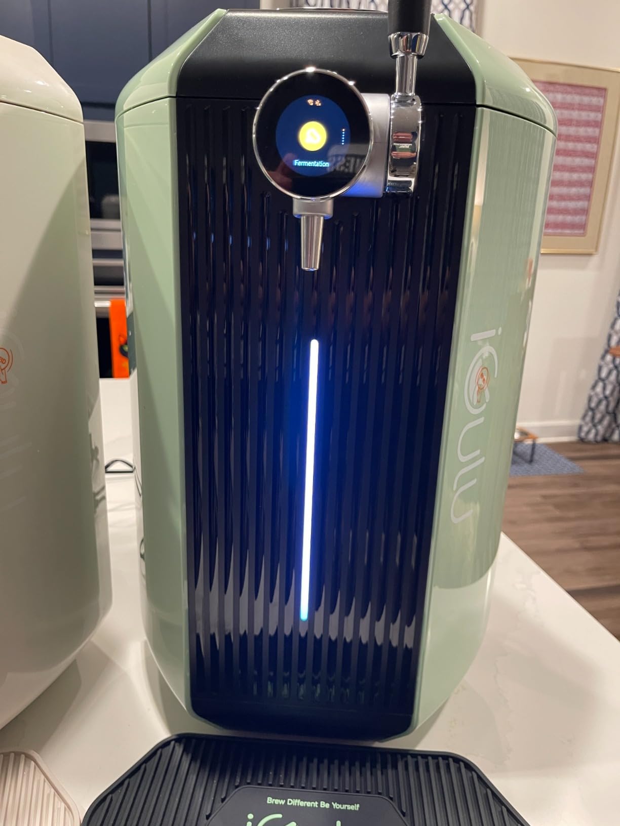 iGulu F1 All-In-One Automated Home Brewer, Fermentech Control 3.8L Capacity, -35degF-104degF Temp. Range, 14 psi Max. Pressure Control, Craft Beer, Kombucha, Cider, Wine for Beginners & Experts customer photo 1