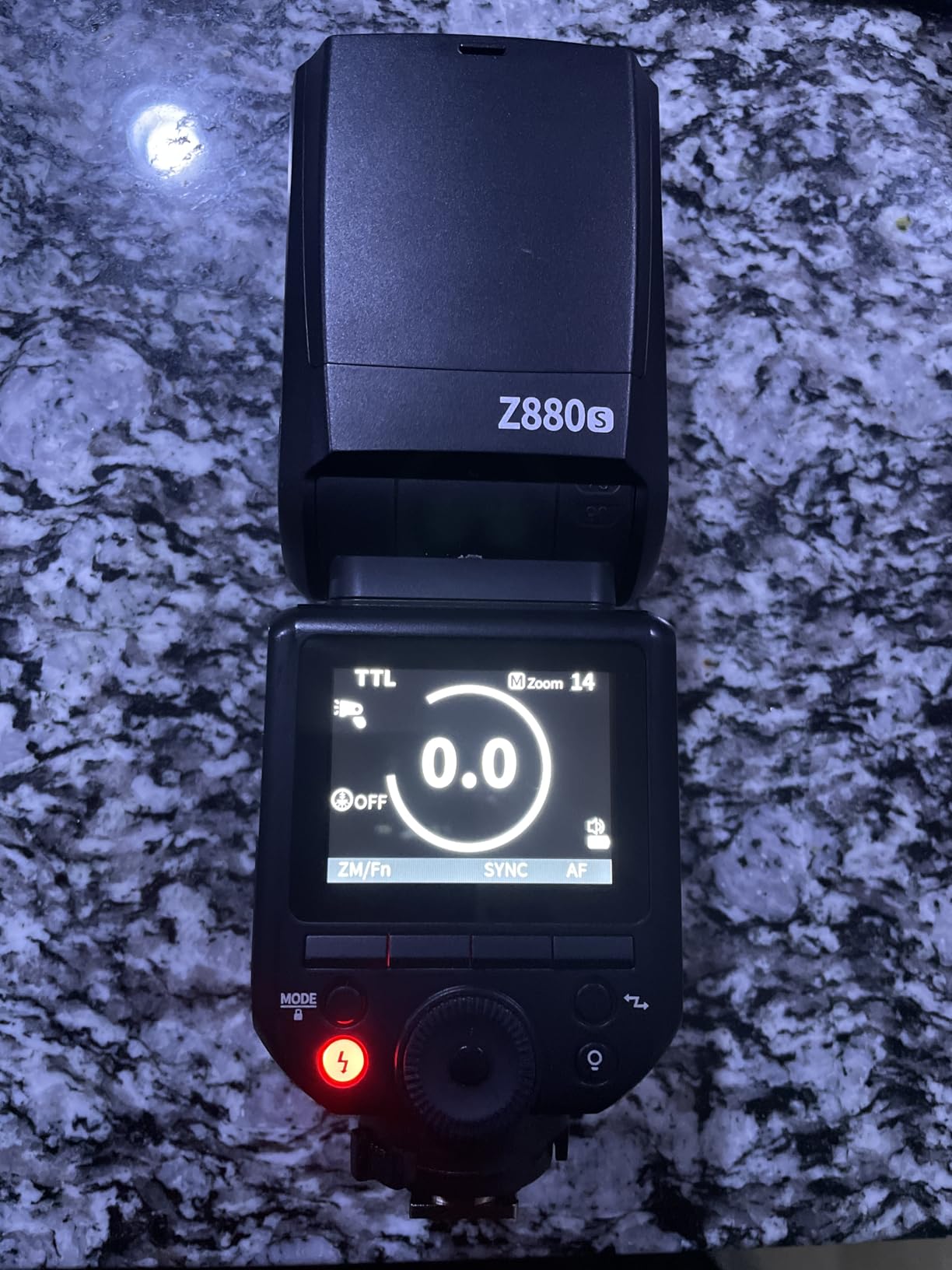 NEEWER Z880-S 2.4G 76Ws TTL Camera Flash Speedlite Compatible with Sony, Upgraded UI, Adjustable Modeling Lamp, TTL/M Quick Switch TCM Key, 1/8000s HSS 7.2V/3000mAh Battery 600 Full Power Flash customer photo 2