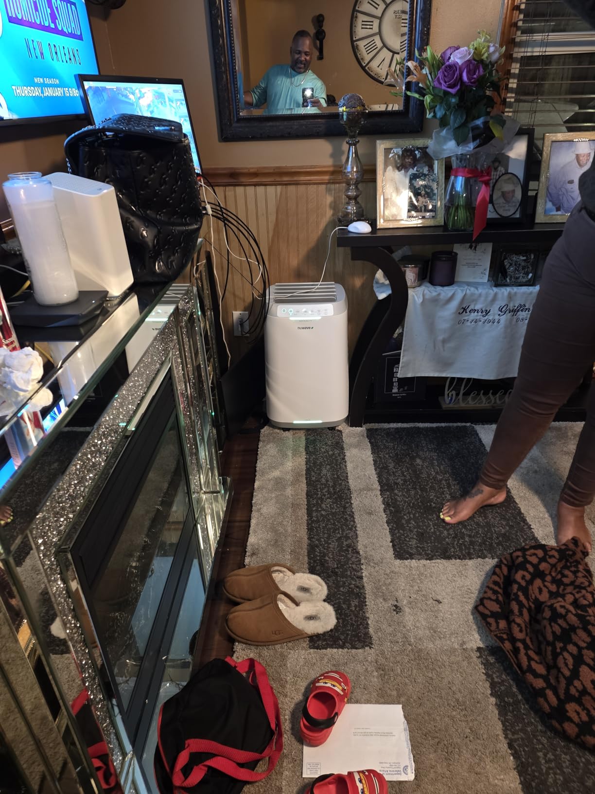Nuwave Forever Smart Air Purifier for Home, Never Replace Air Filter System, Patented 7-Stage Filtration, Cleans Large Room up to 2,002 Sq Ft, Adjustable Flow Panel, Washable & Reusable Filters customer photo 1