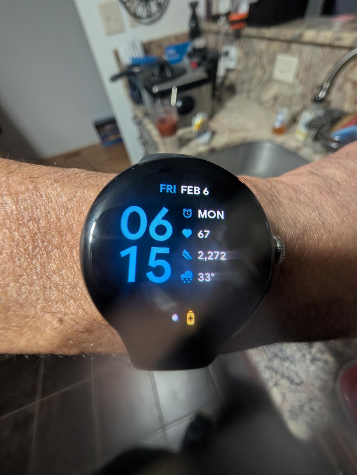 Google Pixel Watch 2 with the Best of Fitbit and Google - Heart Rate, Stress Management, Safety Features - Android Smartwatch - Polished Silver Aluminum Case - Porcelain Active Band - LTE (Renewed) customer photo 1