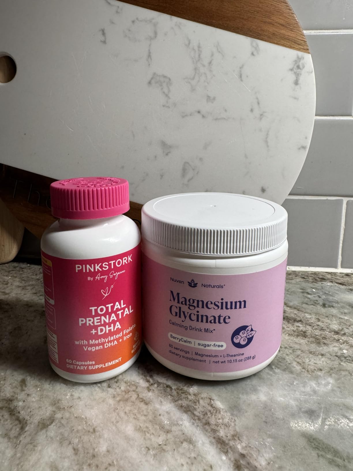 Magnesium Glycinate Powder + L-Theanine | 60 Servings | 300 mg per Scoop High Absorption Chelated Magnesium Powder for Sleep - Natural Mixed Berry Flavor, No Sugar, Support Restful Sleep & Relaxation customer photo 1