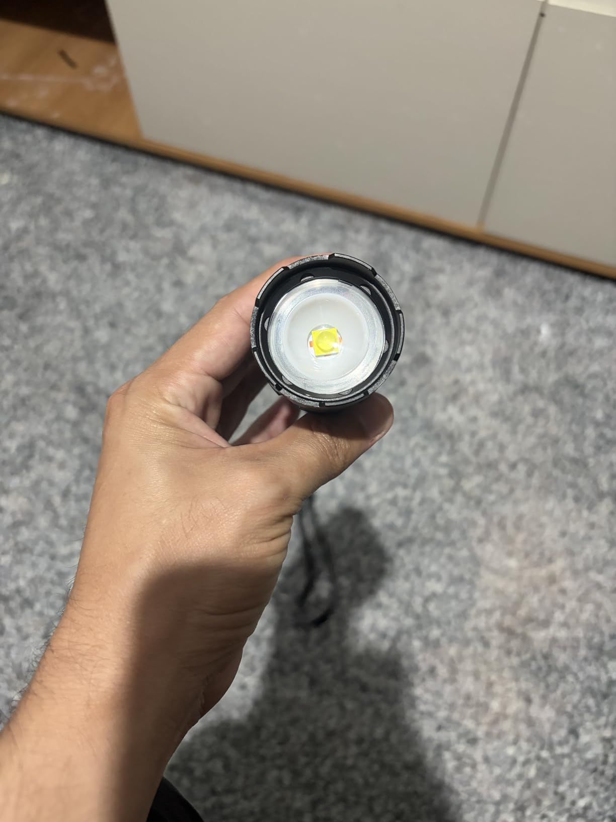 Rechargeable Flashlights High Lumens, 7Mode Super Bright Flashlight Powerful, Adjustable Tactical Flash Light High Powered, LED Flashlights for Home Emergency Hunting Camping Essentials Gear customer photo 1