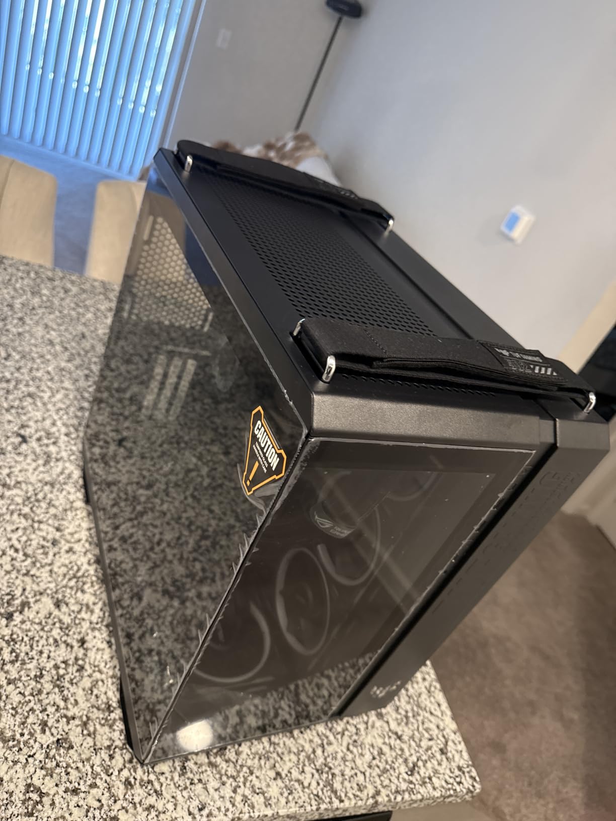 ASUS TUF Gaming GT502 Horizon ATX Mid-Tower PC Case (Boundless Panoramic Design, Dual-Chamber, Independent CPU and GPU Cooling Zones, Tool-Free Side Panels, USB 10 Gbps Type-C Front Panel) customer photo 1
