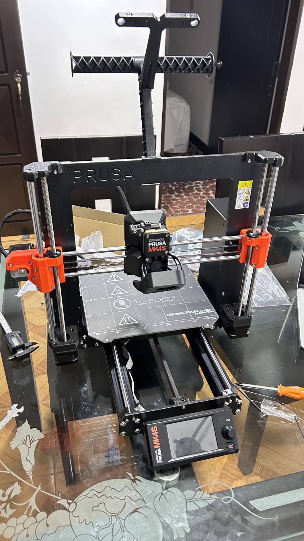 ORIGINAL PRUSA MK4S 3D Printer kit, Removable Sheets, Beginner-Friendly 3D Printer DYI Kit, Fun to Assemble, Automatic Calibration, Filament Sample Included, Print Size 9.84 x 8.3 x 8.6 in customer photo 1