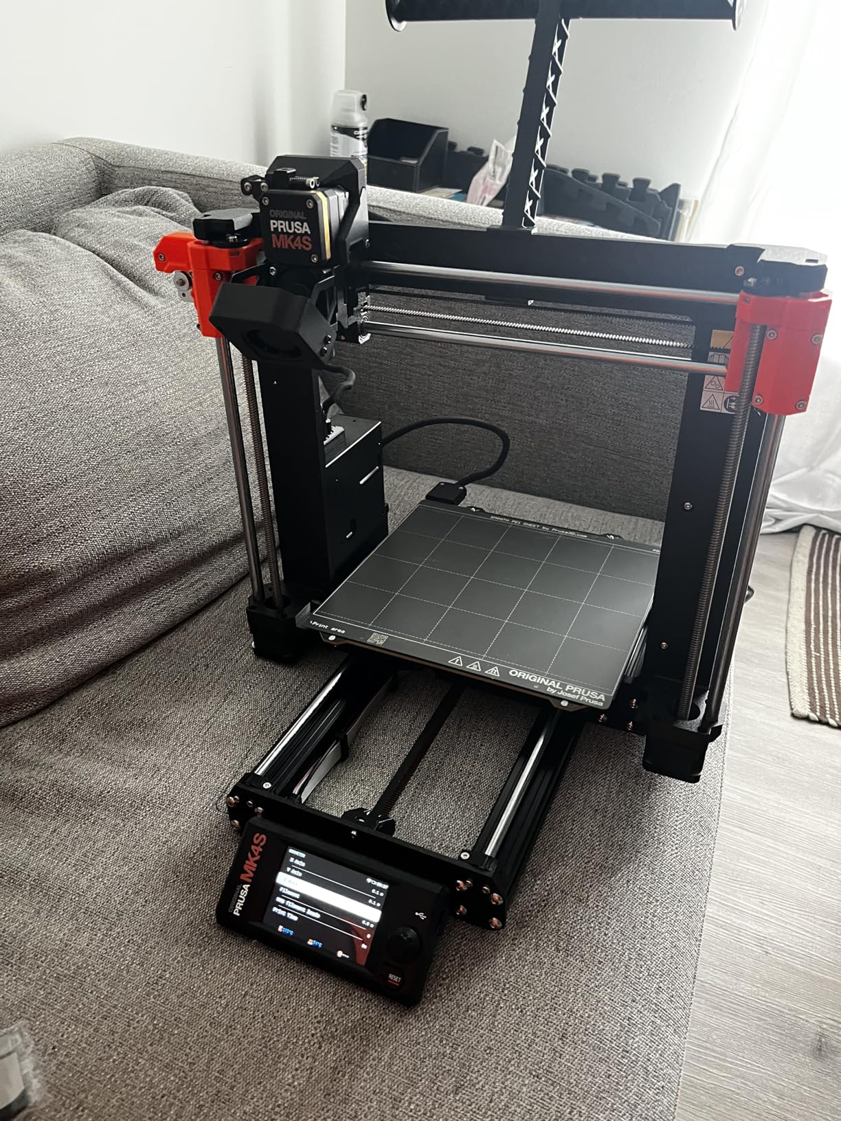 ORIGINAL PRUSA MK4S 3D Printer kit, Removable Sheets, Beginner-Friendly 3D Printer DYI Kit, Fun to Assemble, Automatic Calibration, Filament Sample Included, Print Size 9.84 x 8.3 x 8.6 in customer photo 2