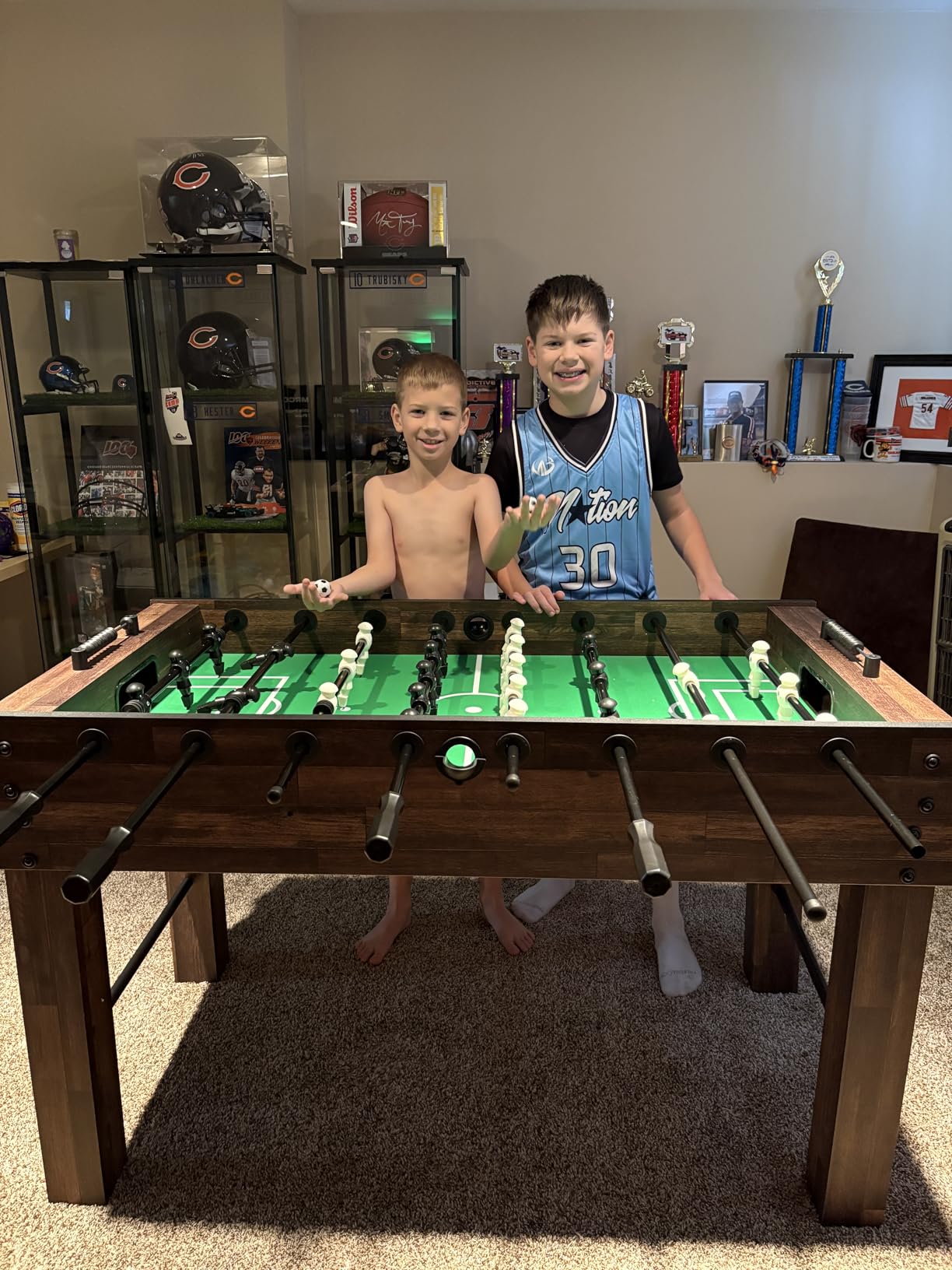 Best Choice Products Full Size 54 Inch Regulation Foosball Table customer photo 2